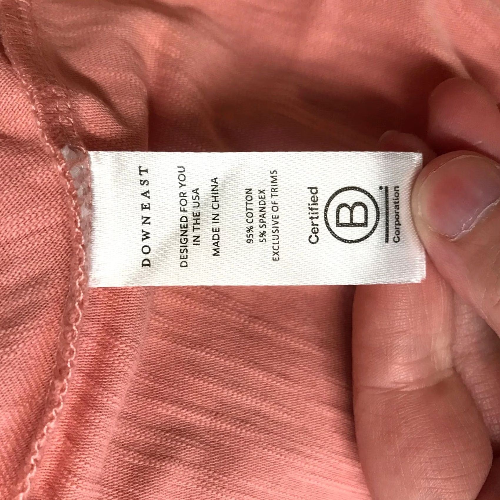 Pinko DownEast Womens Coral Pink Smocked Waist Midi Knit Skirt XS Size 26" / US 2 / IT 38 - 8 Thumbnail