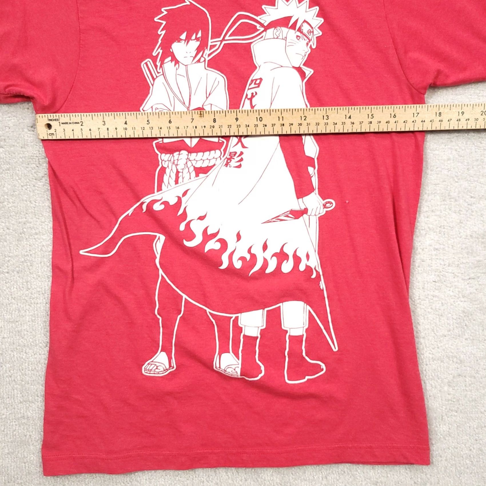 Ripple Junction Ripple Junction Naruto Shippuden Short Sleeve Graphic T Shirt Mens Small Red Size US S / EU 44-46 / 1 - 5 Thumbnail