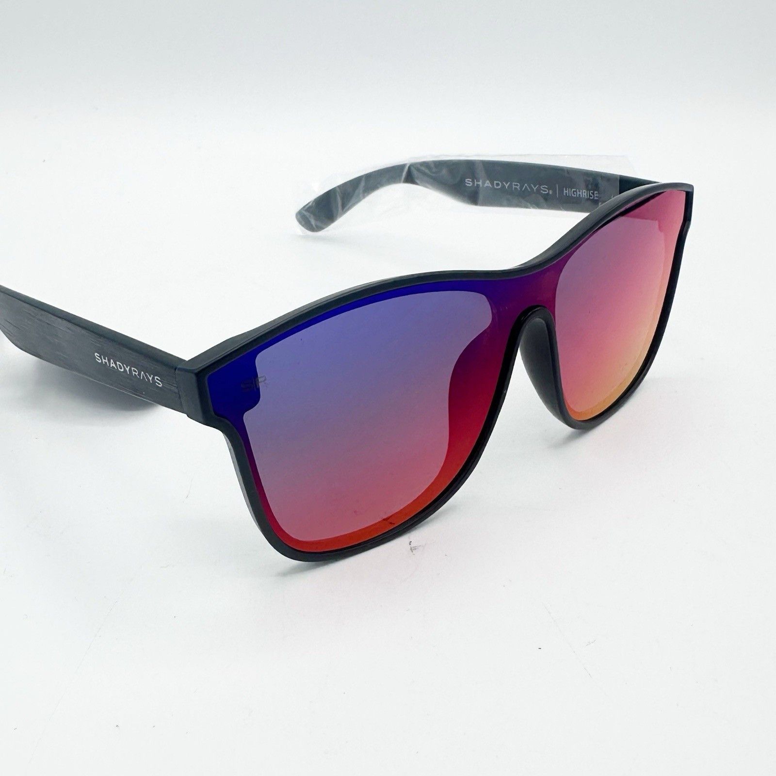 Other NEW Shady Rays High Rise HR-10 Black Mirage Timber Size ONE SIZE - 9 Thumbnail