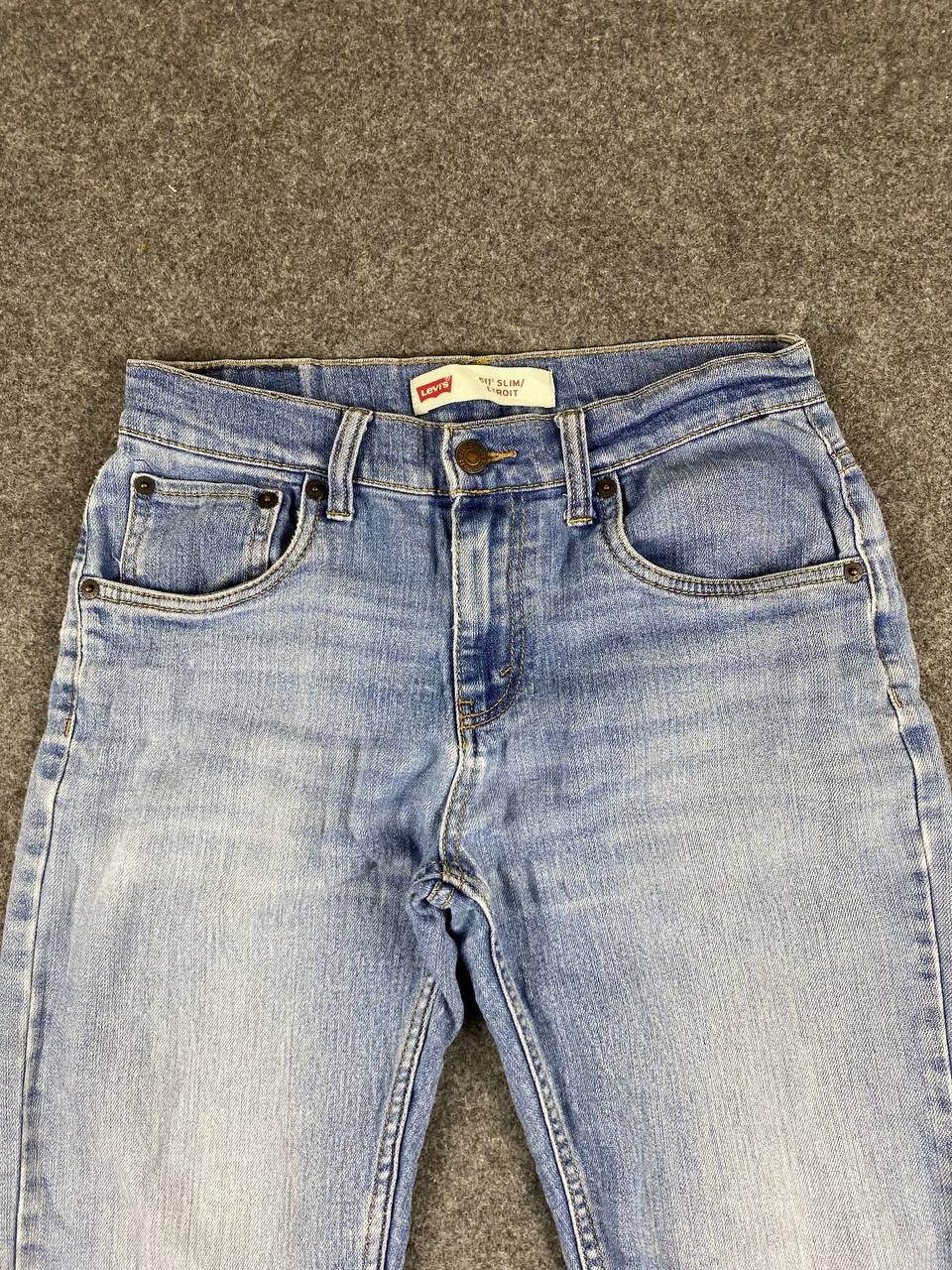 Levi's levis 511 slim denim nice design Size 30" / US 8 / IT 44 - 9 Thumbnail