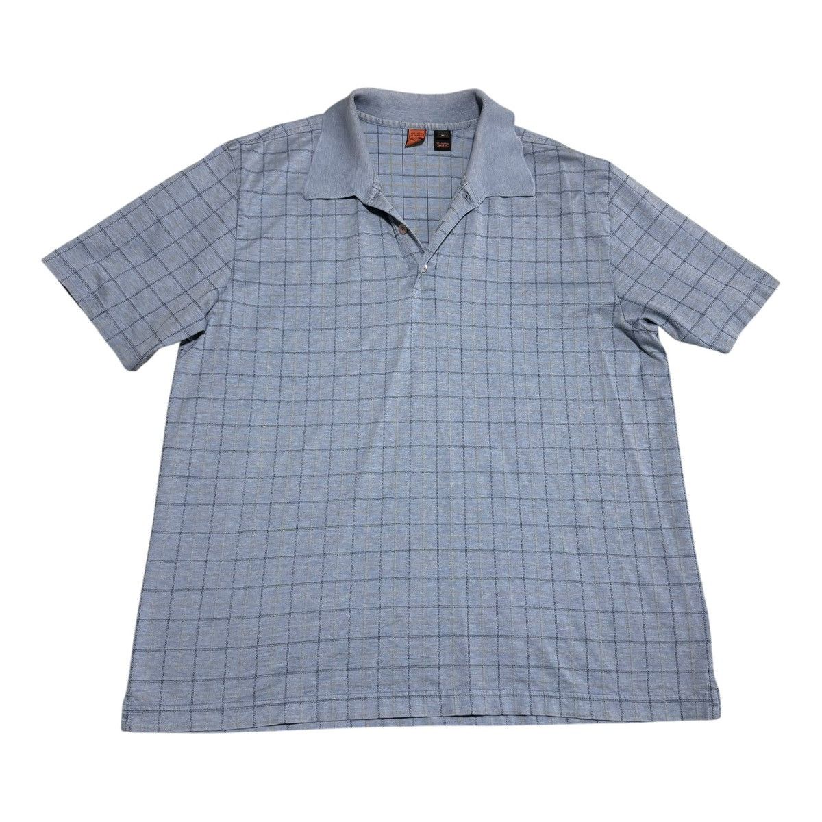 Bullock & Jones Bullock & Jones Crosshatch Multicolor Cotton Polo Shirt XL Size US XL / EU 56 / 4 - 1 Thumbnail
