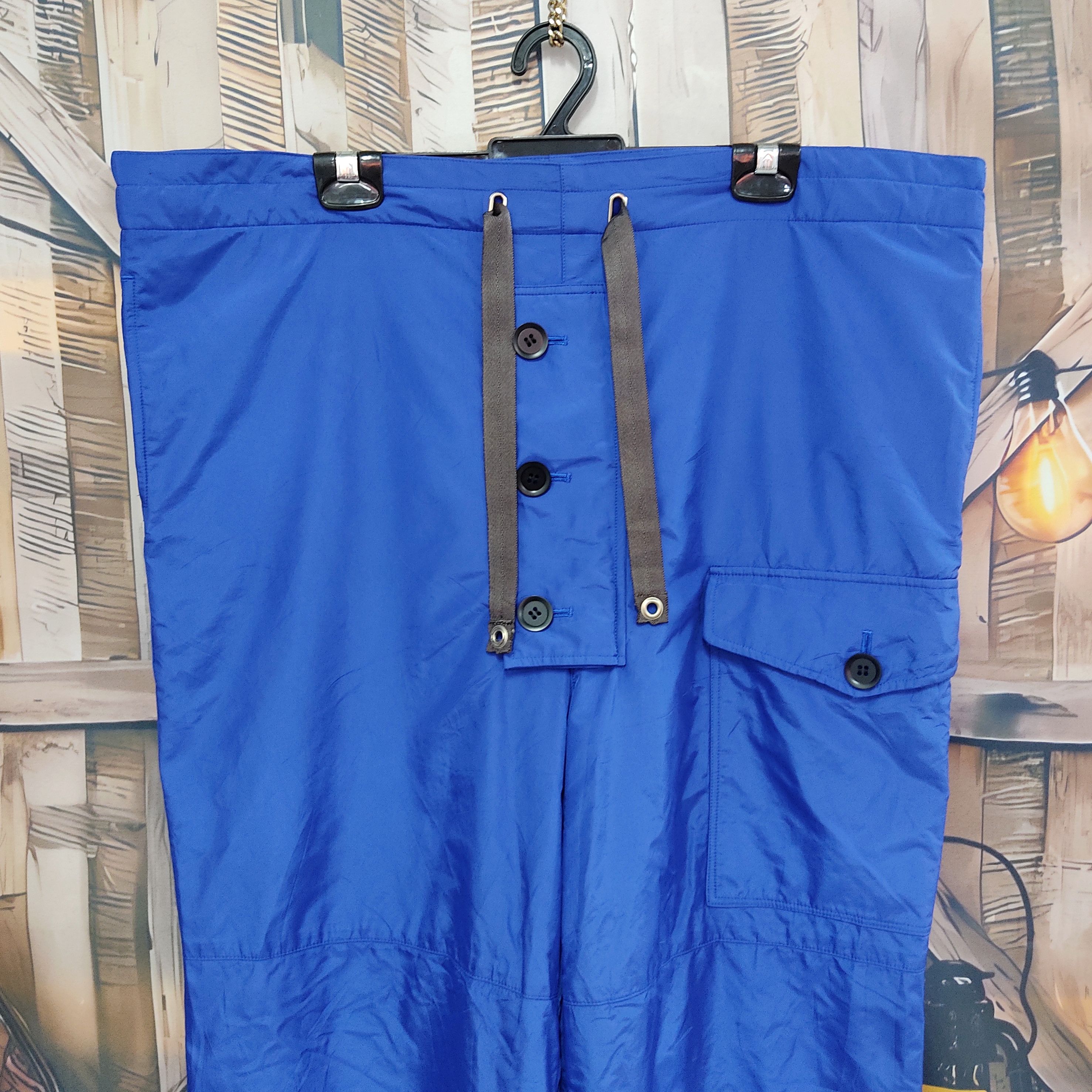Issey Miyake Rare!! iS Nylon-Blend Oversized Cargo Jumpsuit Pants Size US 33 - 2 Thumbnail