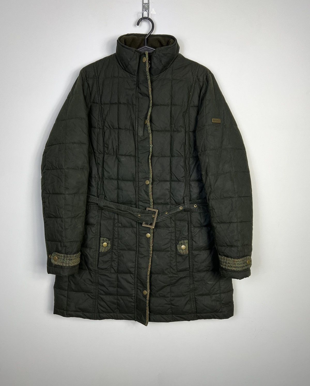 Barbour Barbour Waxed Fiber Down Jacket with Quilted Wool Details Size XXL / US 16-18 / IT 52-54 - 1 Thumbnail