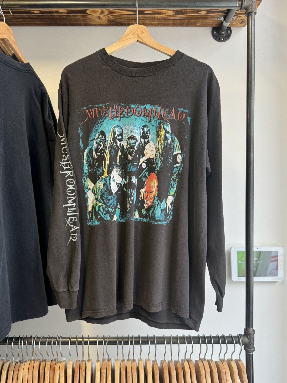 Band Tees Vintage 90s Mushroomhead Long Sleeve Size US L / EU 52-54 / 3 - 1 Thumbnail