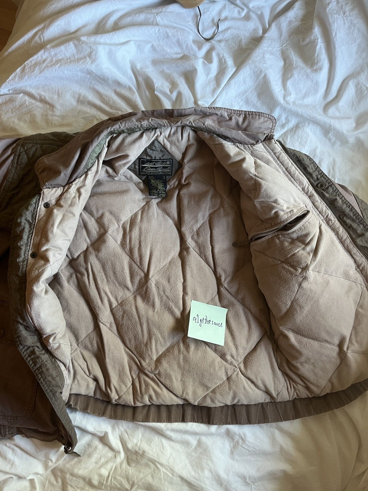 Eddie Bauer Eddie Bauer Goose Down Jacket (small) Size US S / EU 44-46 / 1 - 4 Thumbnail