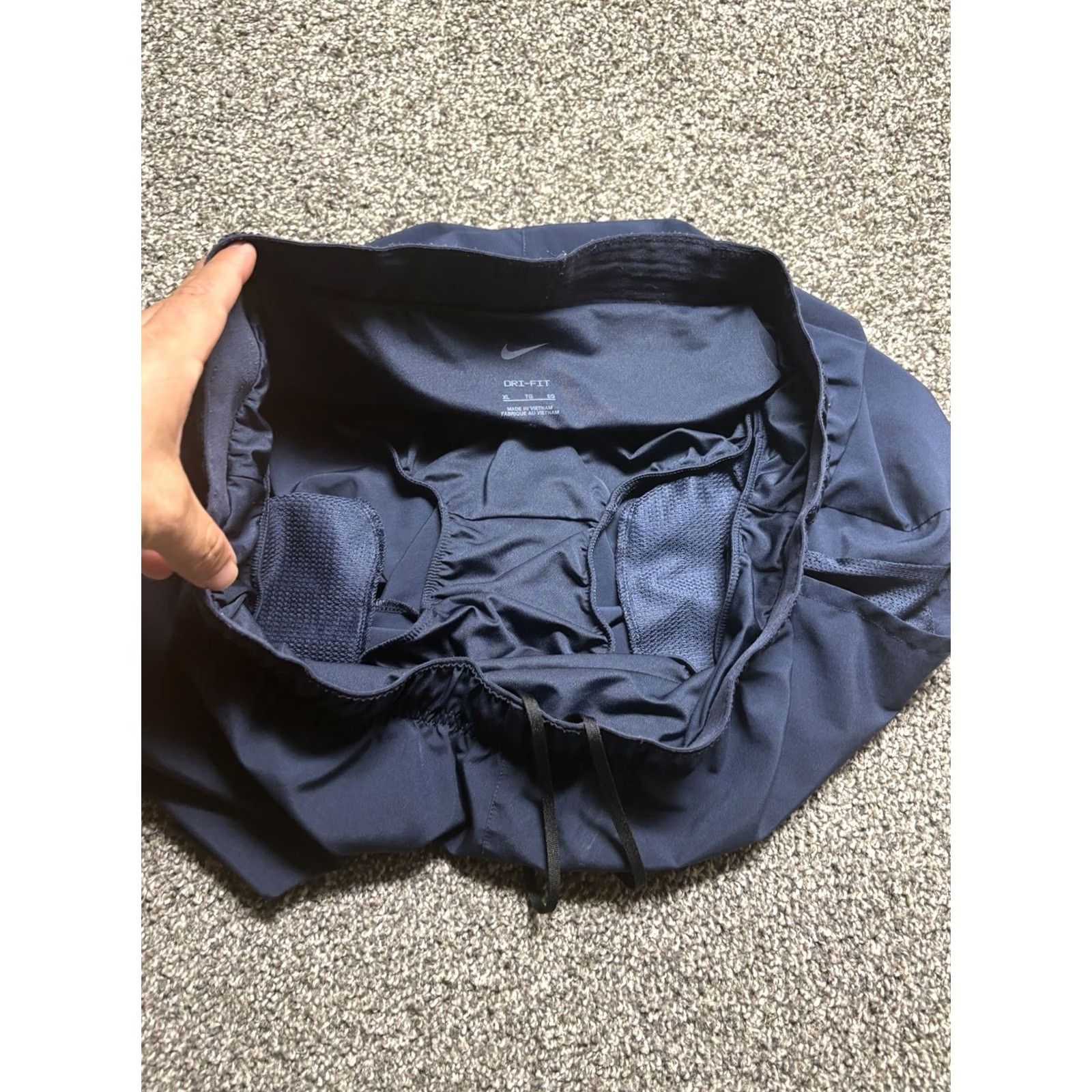 Nike Nike Challenger Shorts Mens XL Blue DRI-FIT Brief Lined Versatile Gym Run Size US 36 / EU 52 - 3 Thumbnail