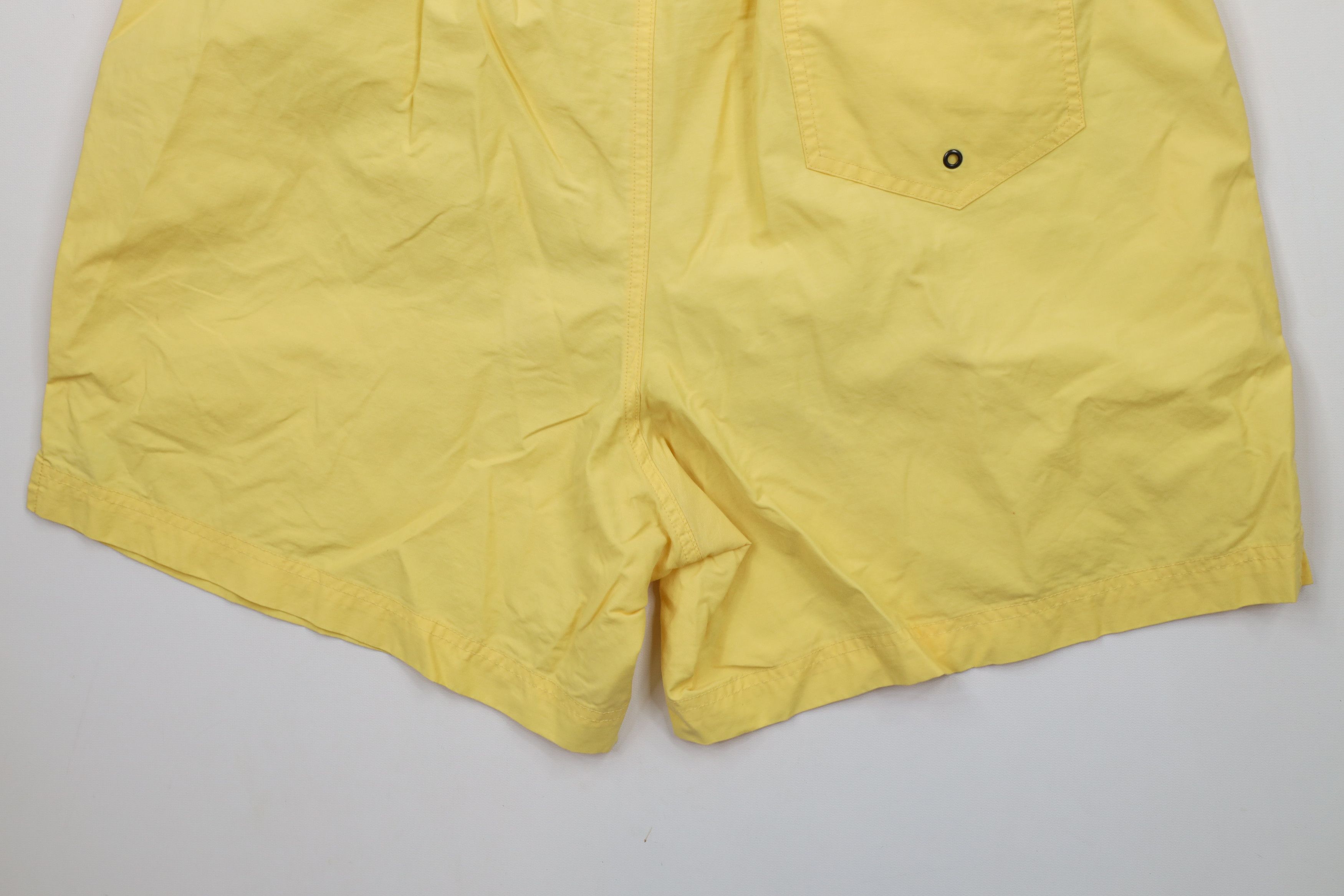 Ralph Lauren × Vintage Vintage 90s Polo Sport Ralph Lauren Lined Shorts Swim Trunks Size US 36 / EU 52 - 11 Thumbnail