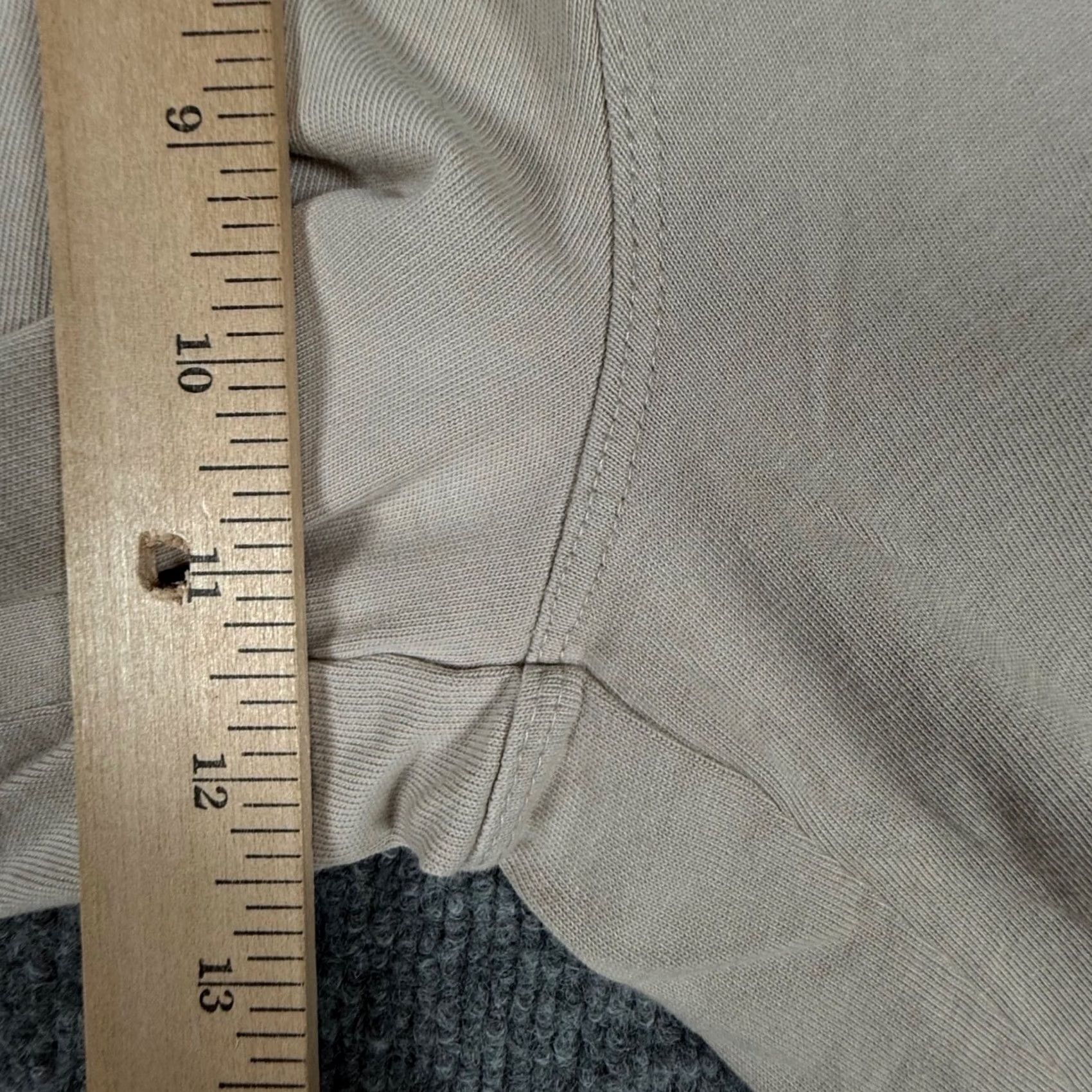 Zara ZARA Cargo Pants Womens Beige Wide-Leg Elastic Waist Casual Relaxed Fit Boho Pants - Zara Ladies Knit Cotton Size 36" / US 14 / IT 50 - 5 Thumbnail