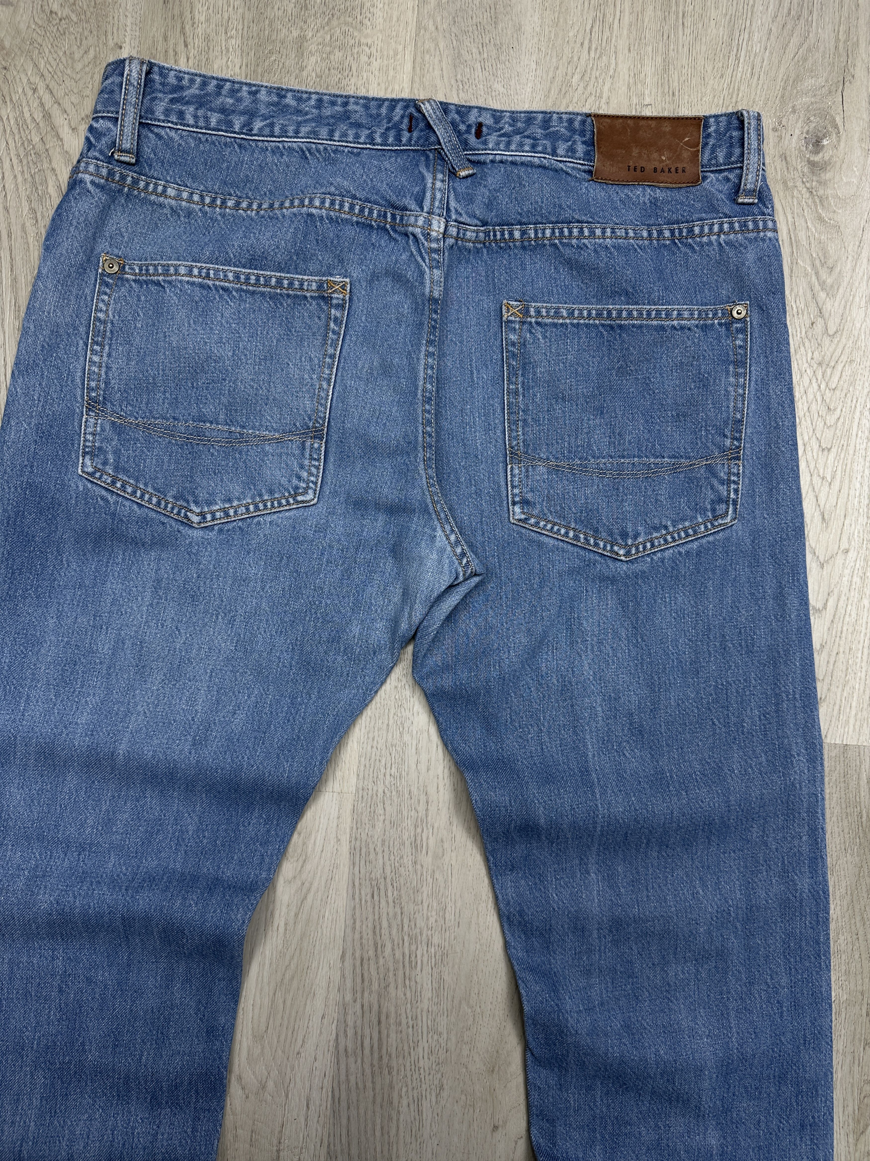 Ted Baker Ted Baker Mens Selvedge Denim Pants Jeans Size US 34 / EU 50 - 8 Thumbnail