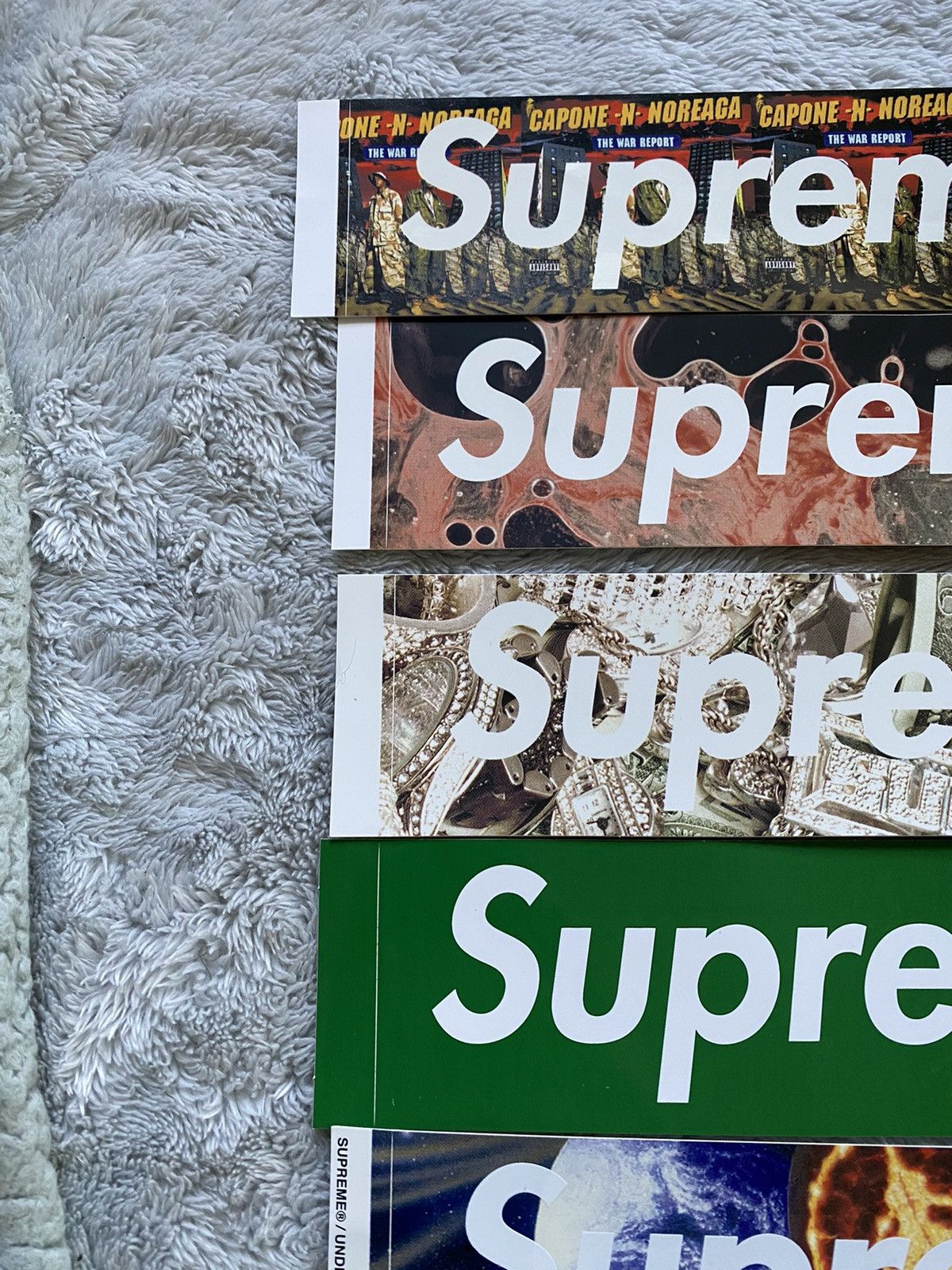 Supreme Supreme box logo sticker lot CNN bling undercover skull Size ONE SIZE - 3 Thumbnail