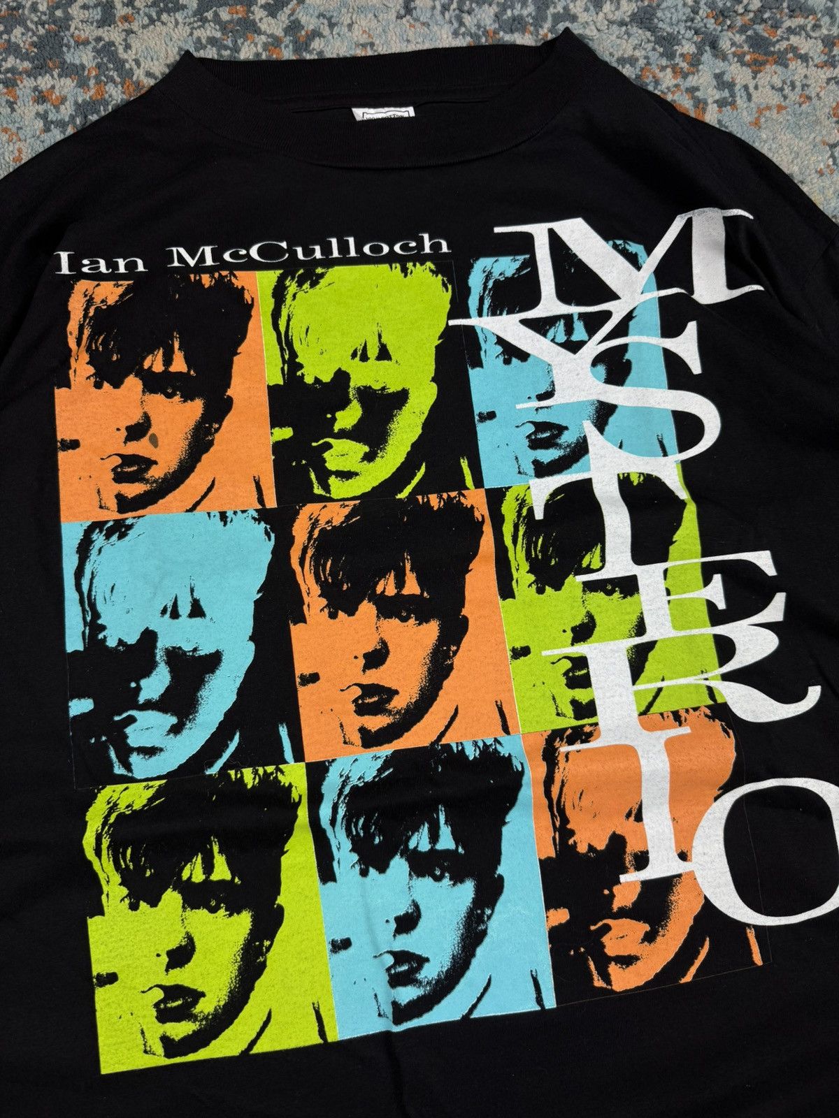 Band Tees Rare Vintage 1992 Ian McCulloh Mysterio graphic band tee Size US XL / EU 56 / 4 - 6 Thumbnail