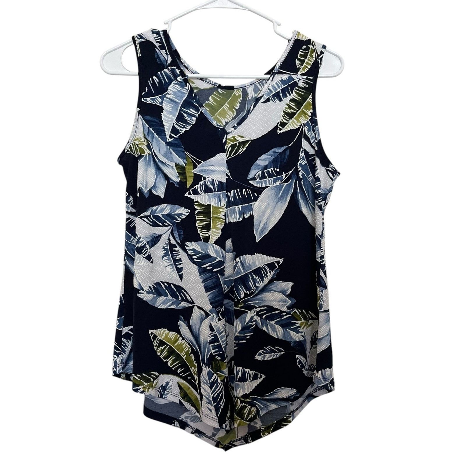 Other SJS | Textured Palm Print Floral Sleeveless Top Size Small Size S / US 4 / IT 40 - 1 Thumbnail