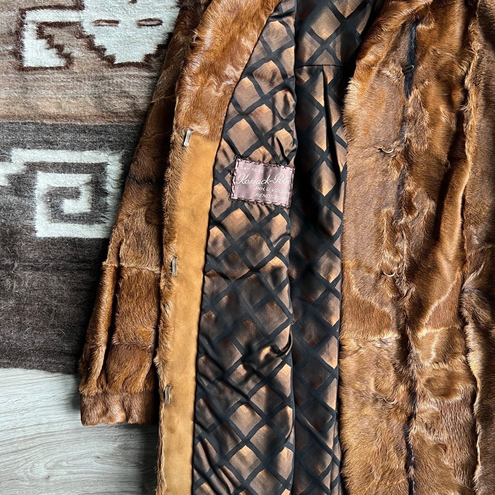 Vintage Vintage Y2K Kossack Germany Real Beaver Fur Coat 9571AC Size M / US 6-8 / IT 42-44 - 6 Thumbnail