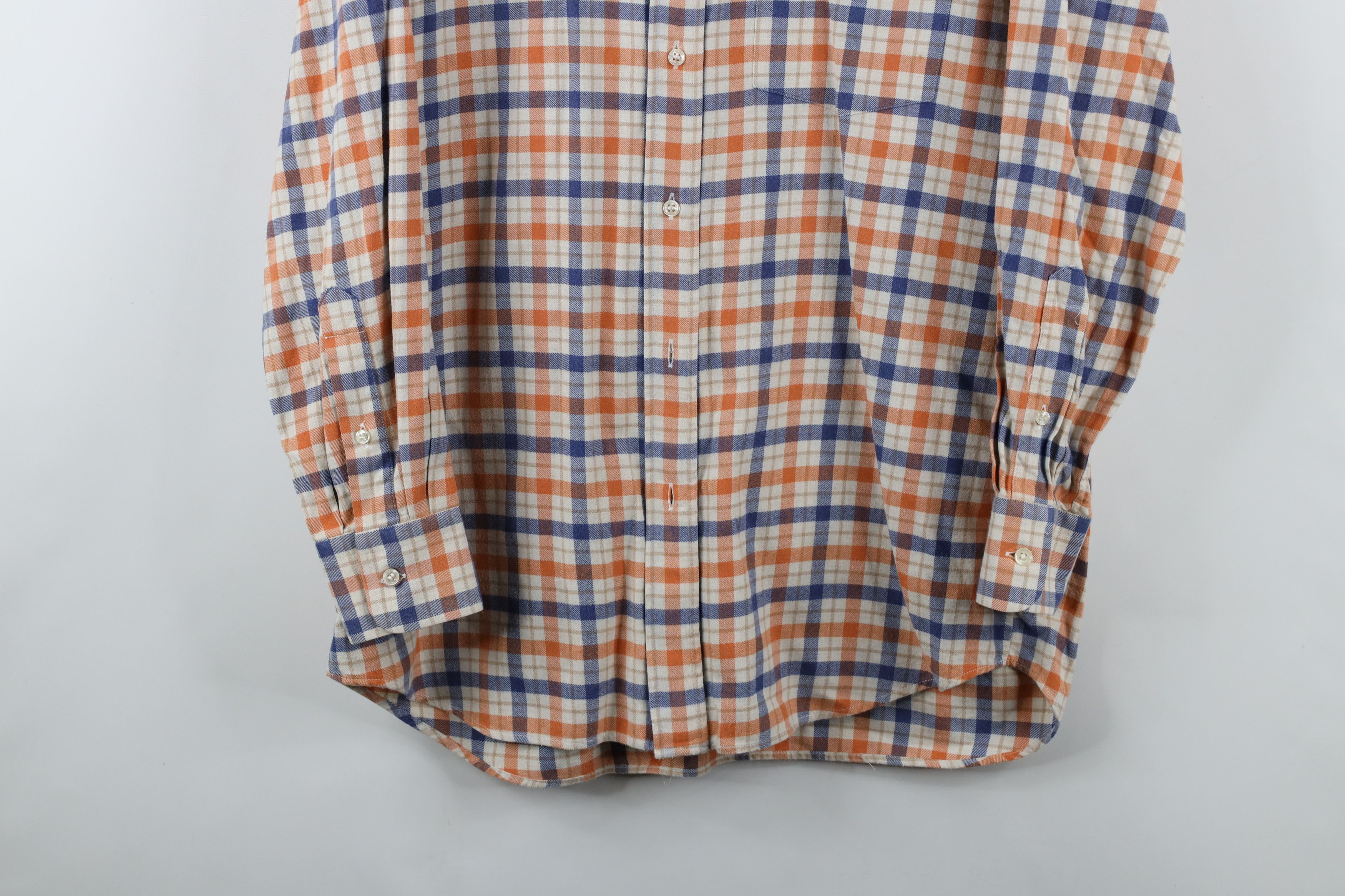 Paul & Shark × Vintage Paul & Shark Yachting Plaid Flannel Button Down Shirt Size US M / EU 48-50 / 2 - 3 Thumbnail