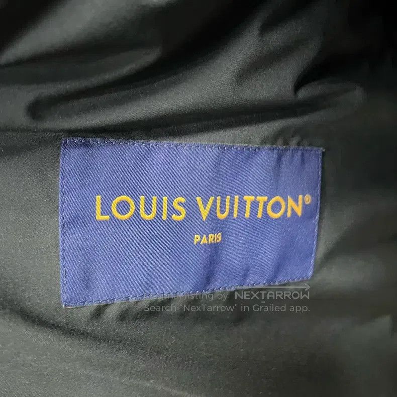 Louis Vuitton Louis Vuitton Black Solid Patchwork Hooded Long Sleeve Fro Size US L / EU 52-54 / 3 - 2 Thumbnail