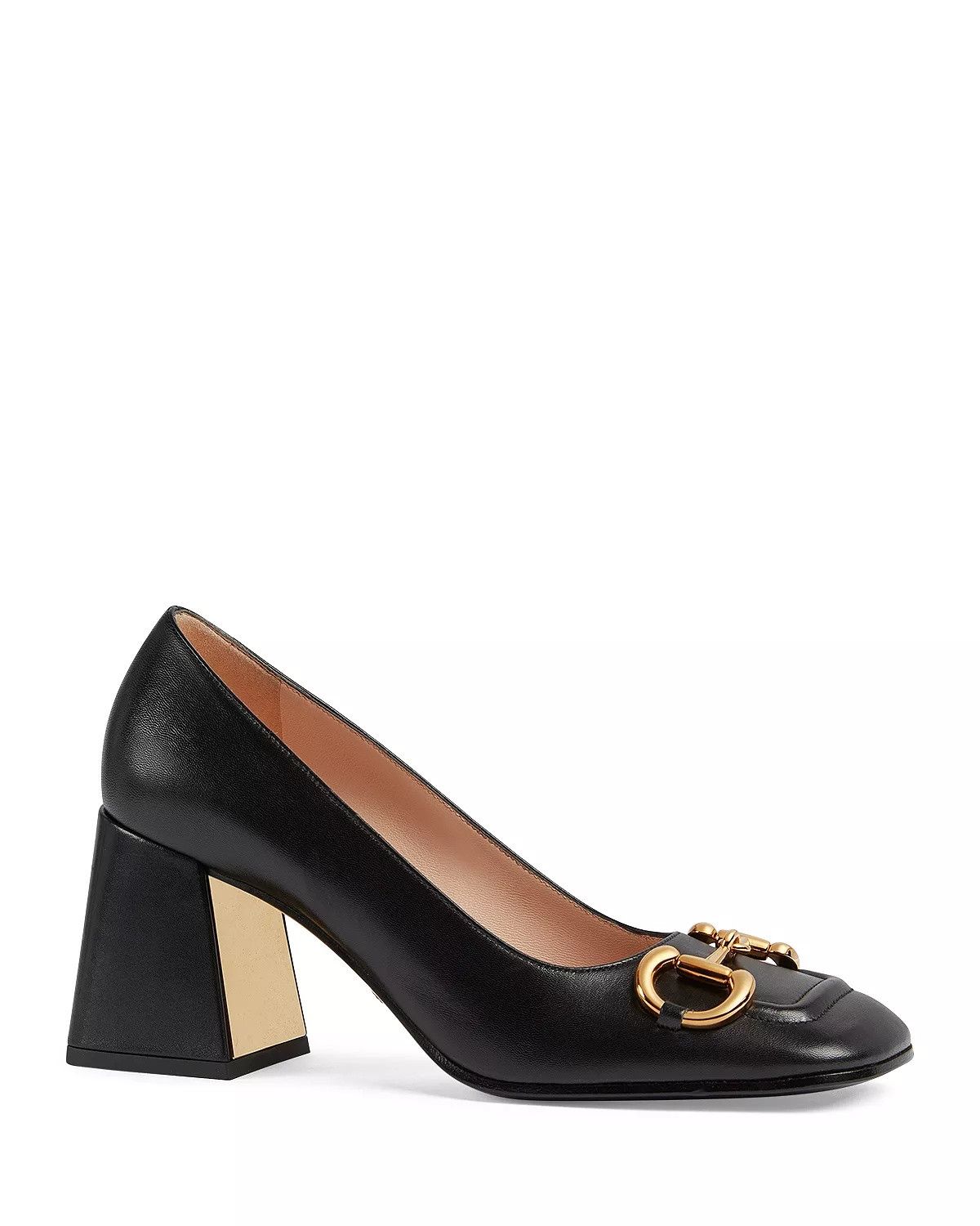 Gucci o1s1wg110225 Mid-heels Pumps With Horsebit in Black Size US 11 / IT 41 - 1 Thumbnail