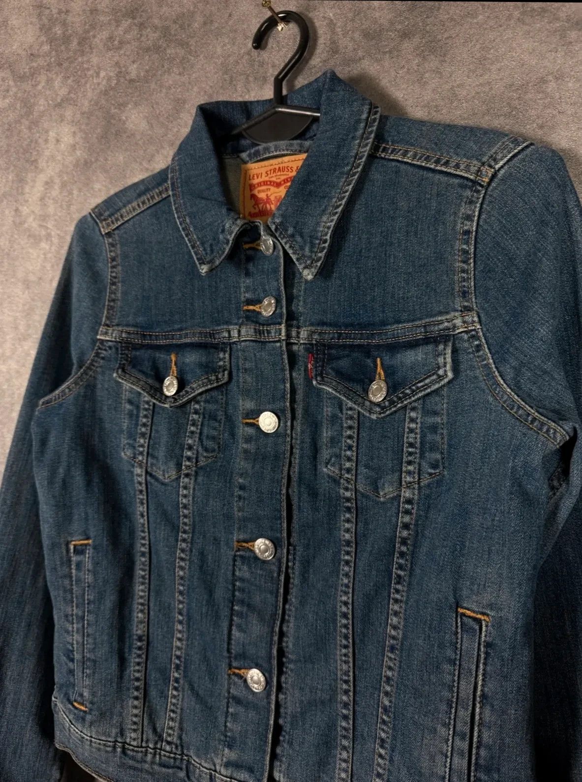 Levi's Levi’s Women Original Trucker Denim Jacket Navy Size US S / EU 44-46 / 1 - 2 Thumbnail