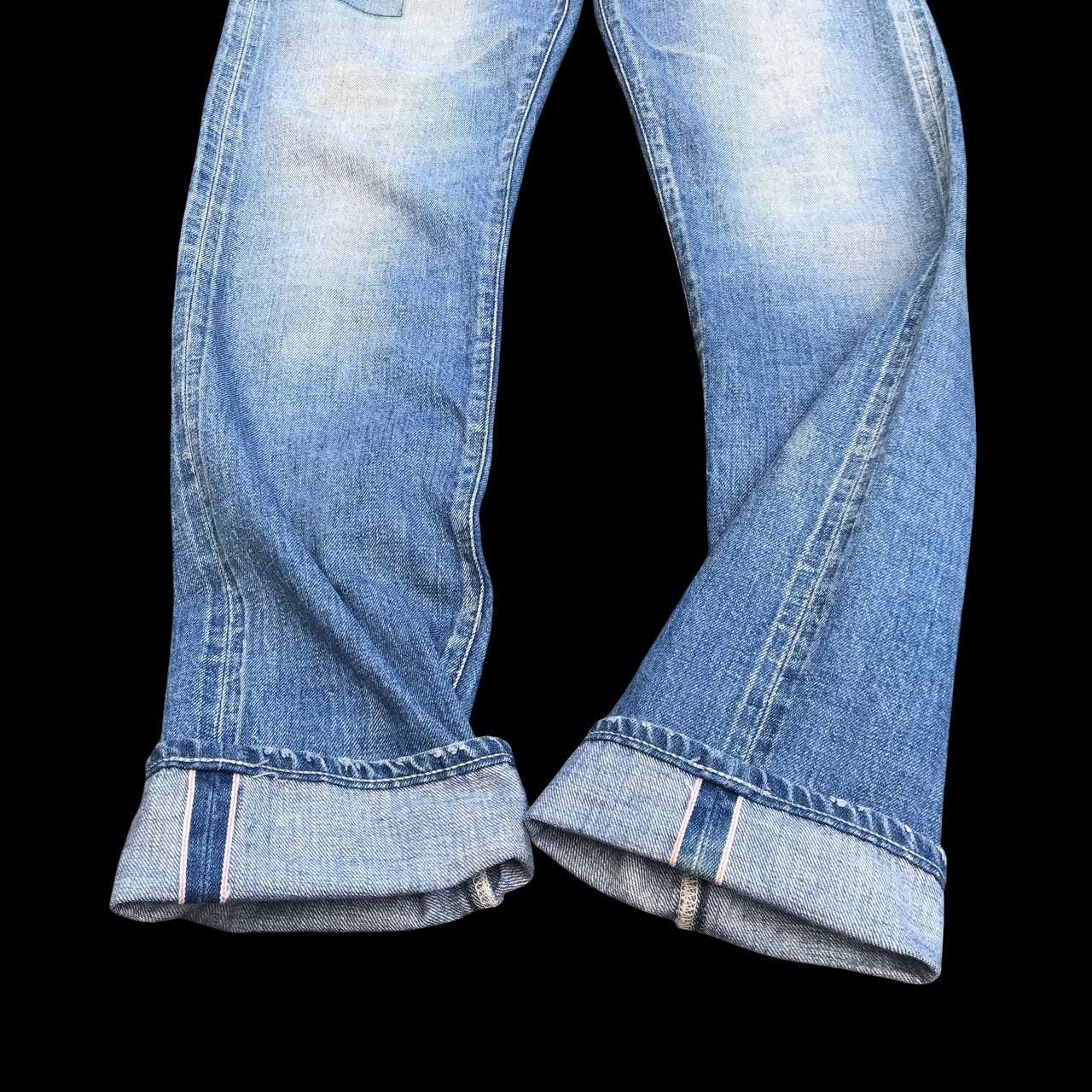 Denime × Japanese Brand × Toyo Enterprises Avoid Japan Selvedged redline Stonewash faded kapital dirty Size US 29 - 16 Thumbnail