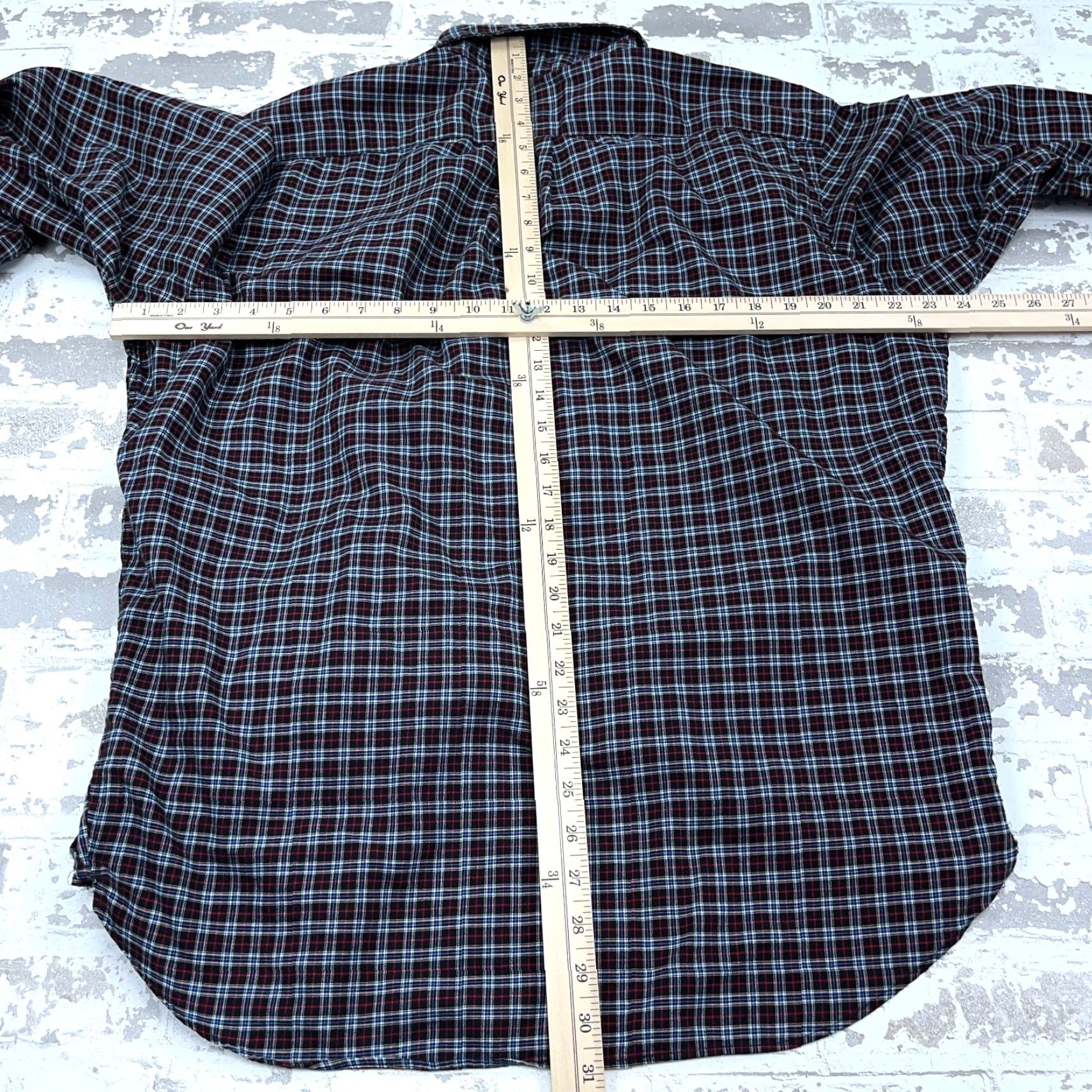 Ralph Lauren Ralph Lauren Shirt Men XL Black Plaid Flannel Button-Up Casual Adult Size US XL / EU 56 / 4 - 6 Thumbnail