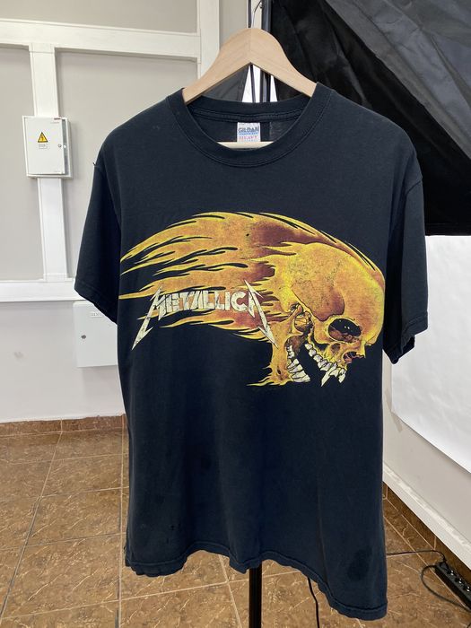 Vintage 💀 Vintage 90s Metallica Pushead Rock Band rare retro t