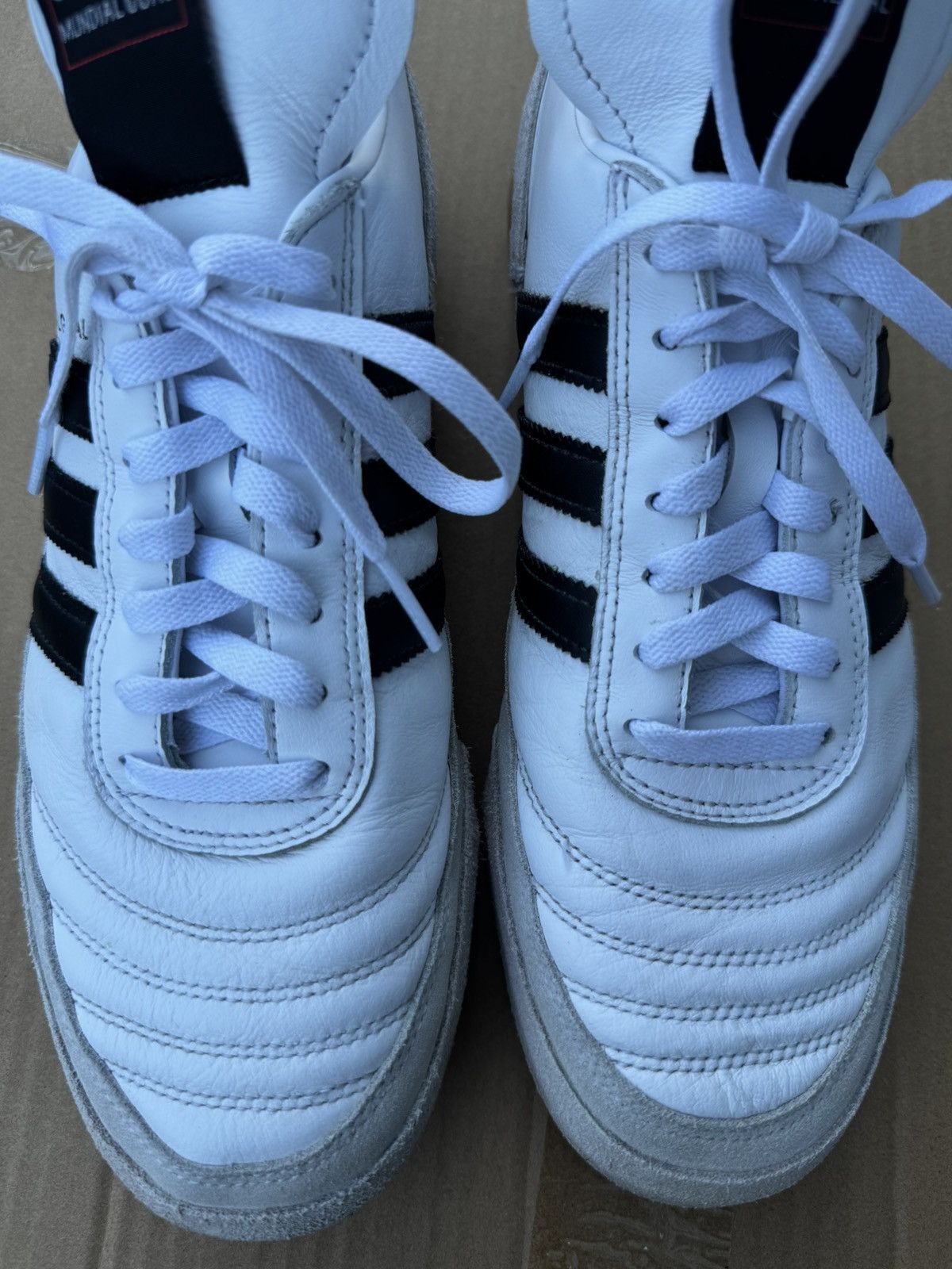 Adidas Adidas Mundial Goal Low Top Soccer Football Shoes Size US 9 / EU 42 - 7 Thumbnail