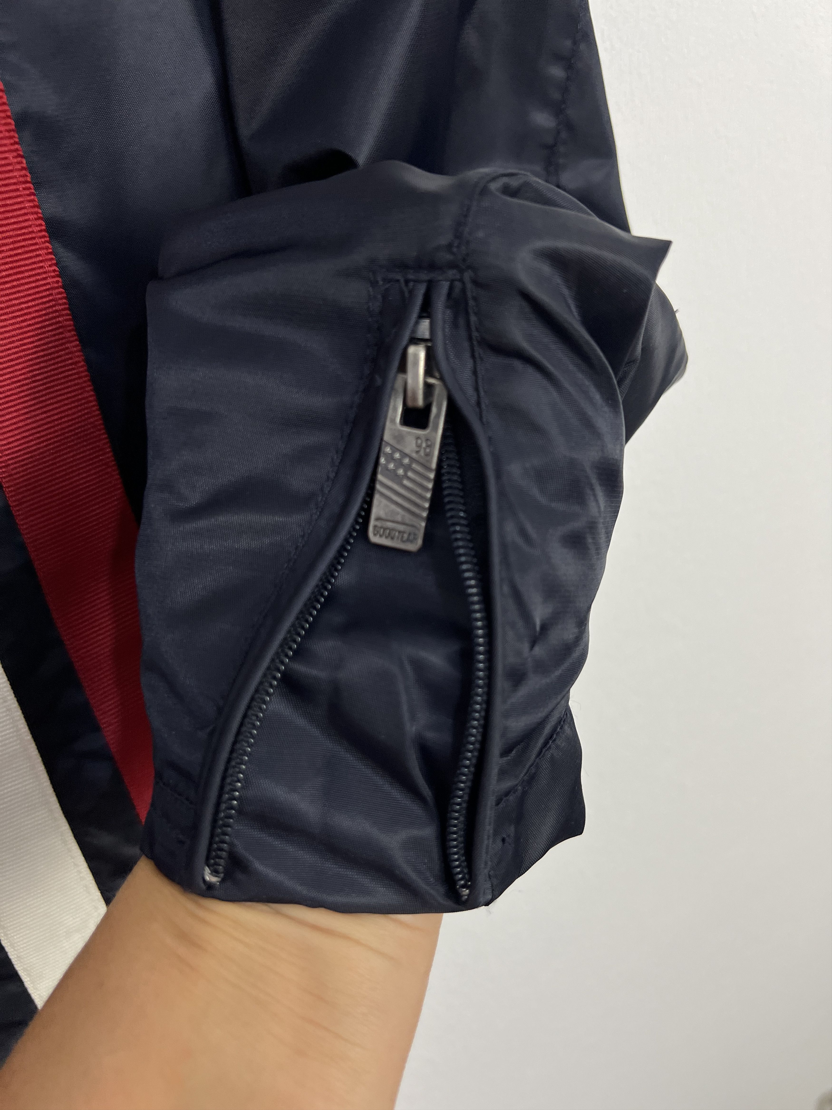 NASCAR Blue Good Year Jacket Akron Zip Racing NASCAR Ferrari Size US S / EU 44-46 / 1 - 6 Thumbnail