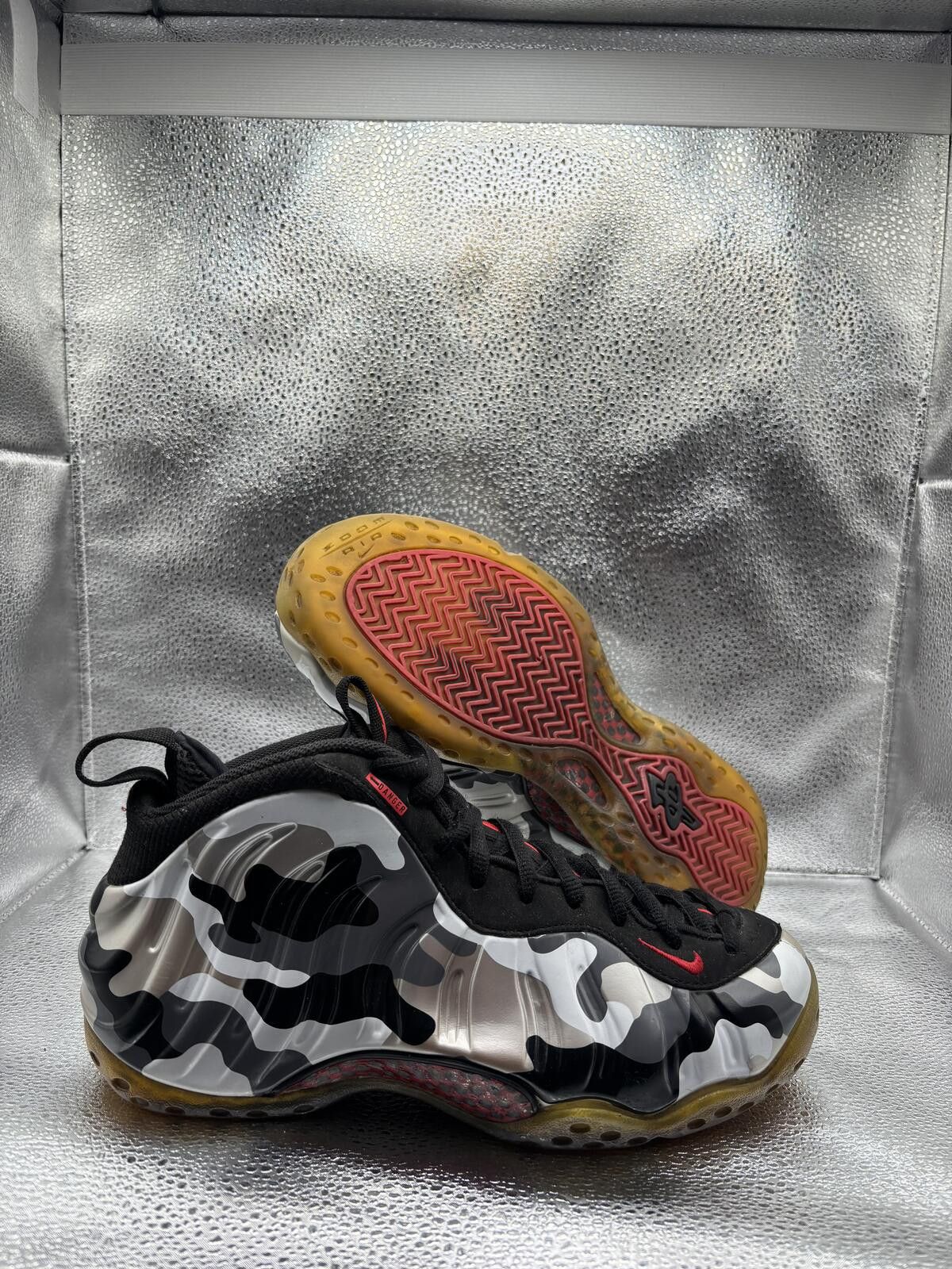 Nike Nike air Foamposite one fighter jet Size US 8 / EU 41 - 1 Thumbnail