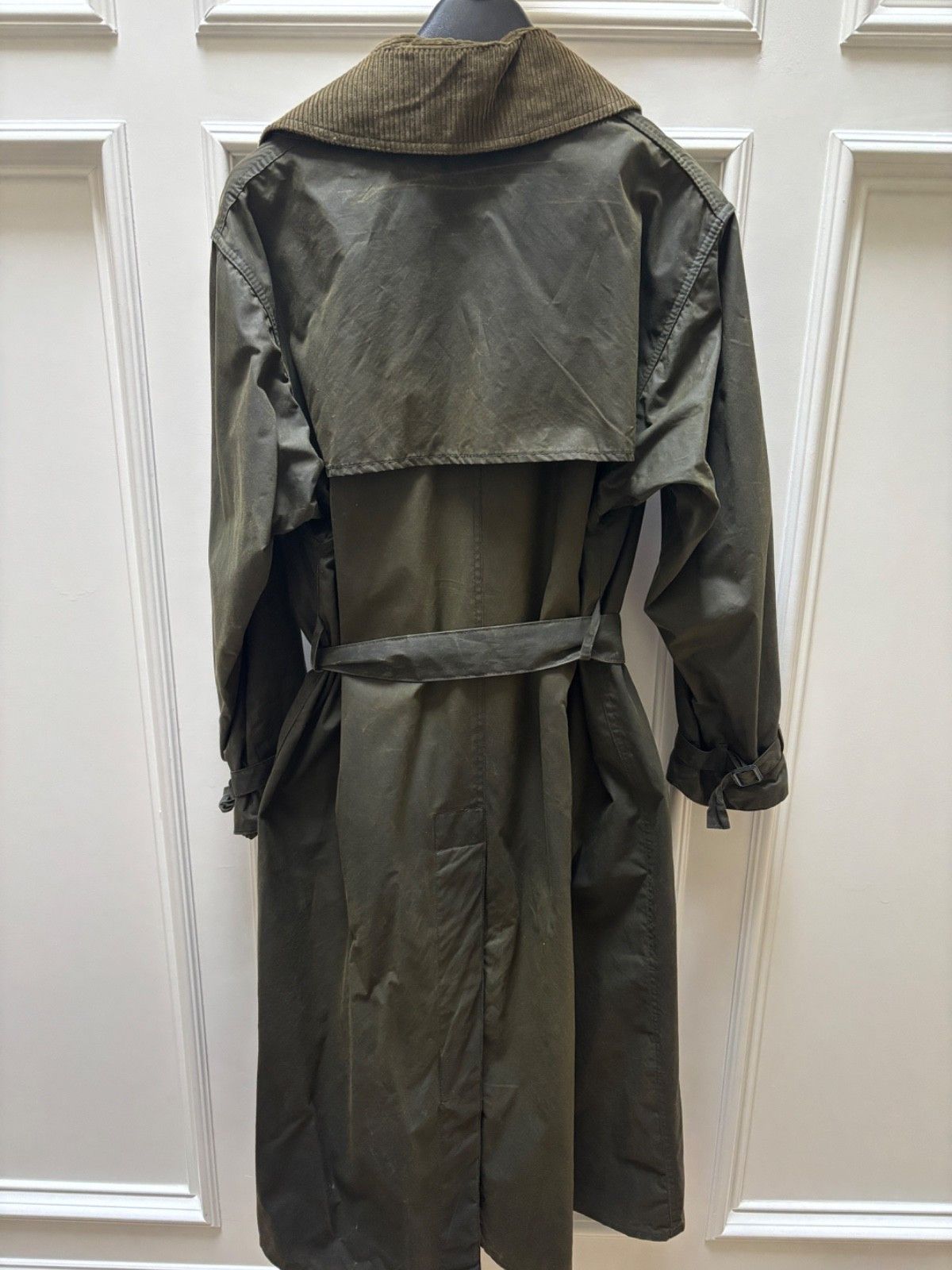 Barbour Limited Edition Vintage '94 A600 Sage Barbour Trench Coat Size US XL / EU 56 / 4 - 8 Thumbnail