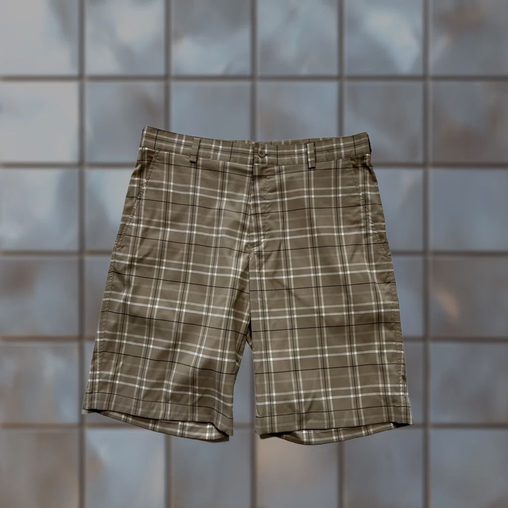 Nike Nike Dri-Fit Golf Plaid Swoosh Performance 11” Inseam Stretch Mens Shorts Sz. 34 Size US 34 / EU 50 - 1 Thumbnail