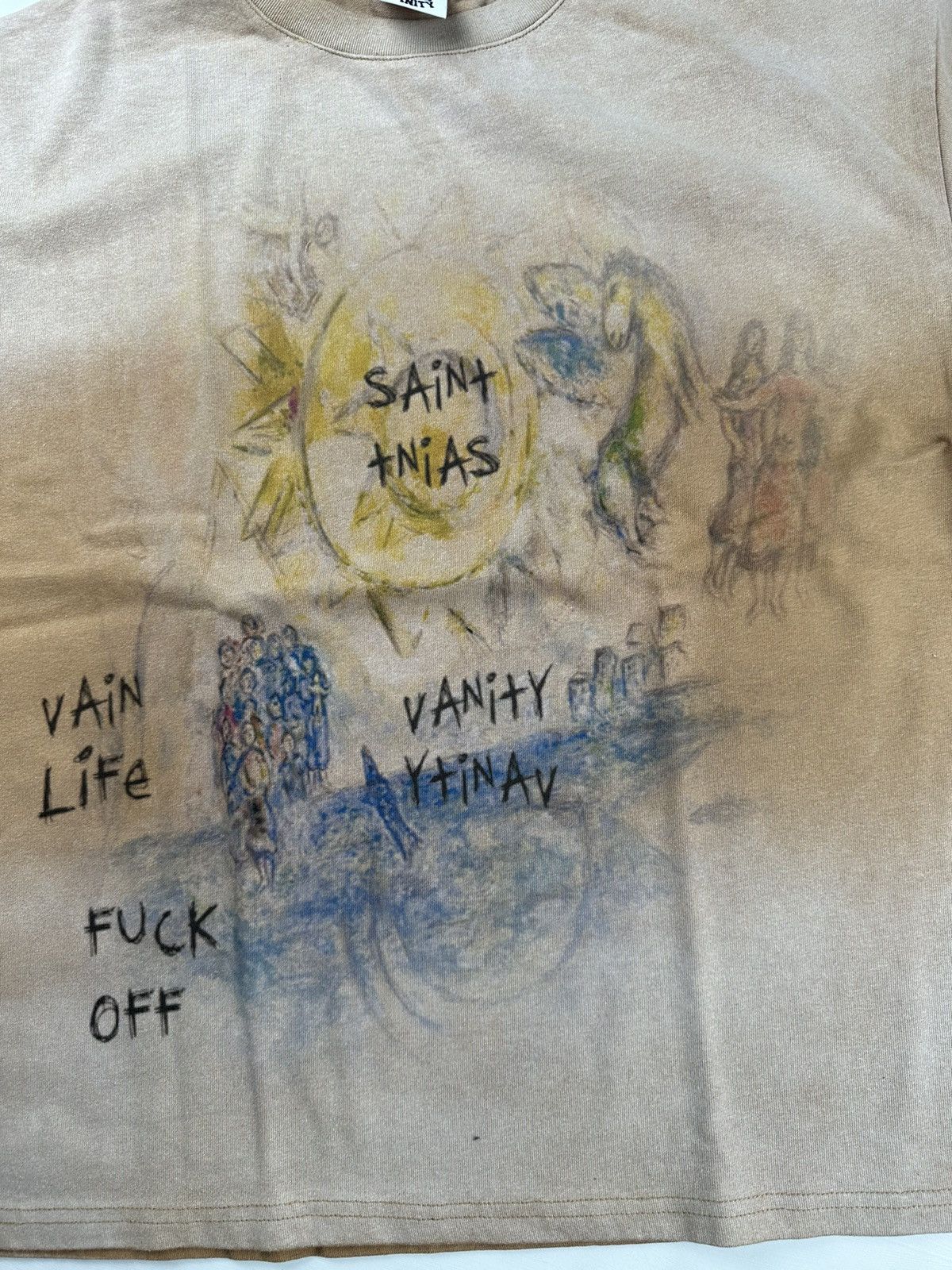 Vintage Saint Vanity F*ck Off T-shirt Size US S / EU 44-46 / 1 - 2 Thumbnail