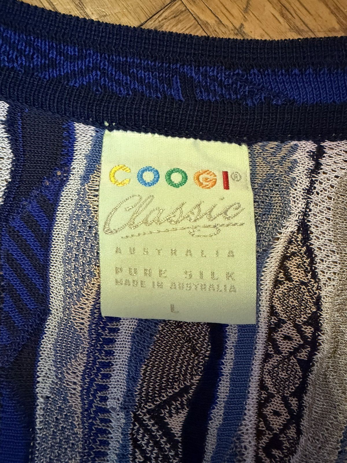 Coogi Vintage Coogi classic silk knitted vest Size US L / EU 52-54 / 3 - 10 Thumbnail