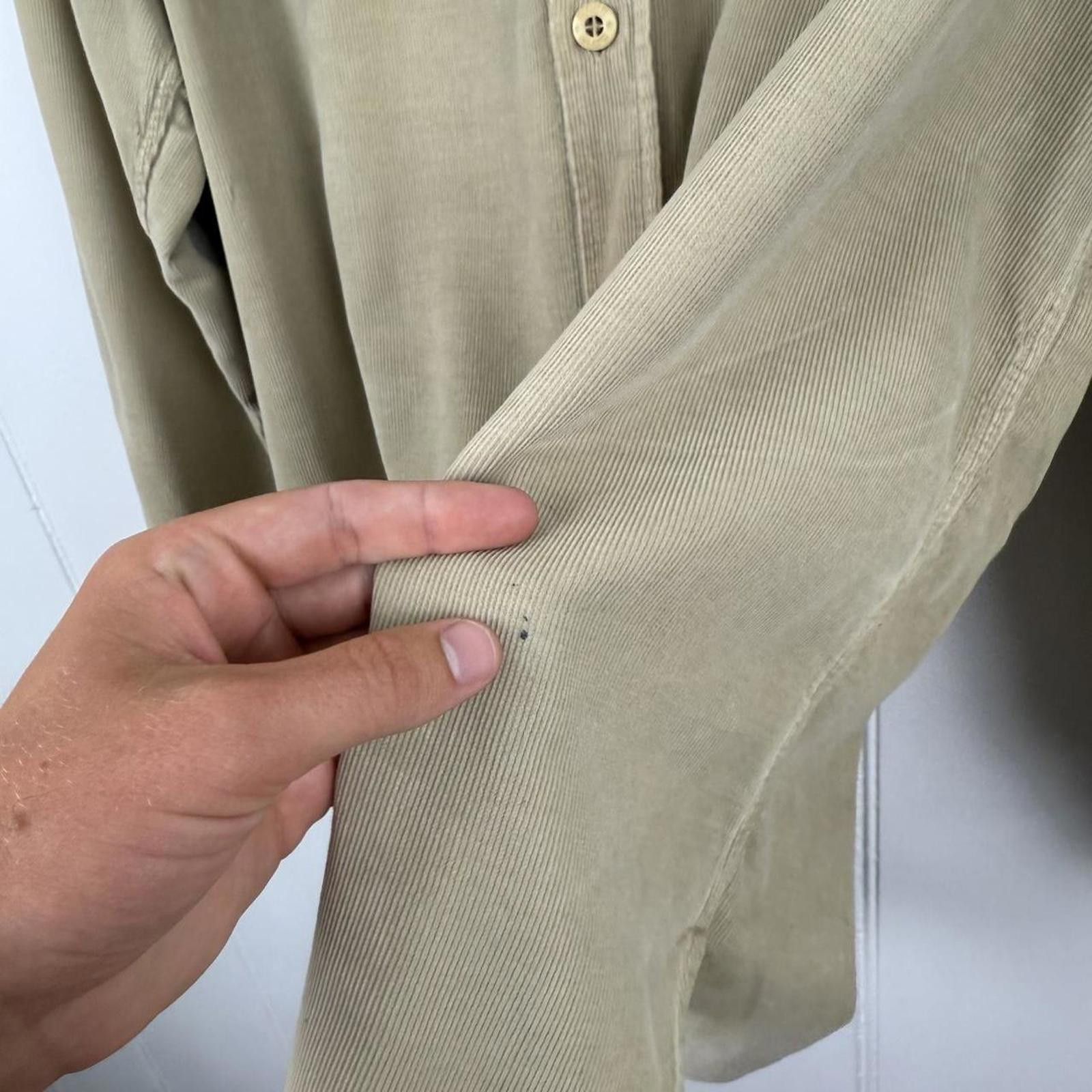 Stone Island 2000’s Stone Island Corduroy Shirt Size US XL / EU 56 / 4 - 3 Thumbnail