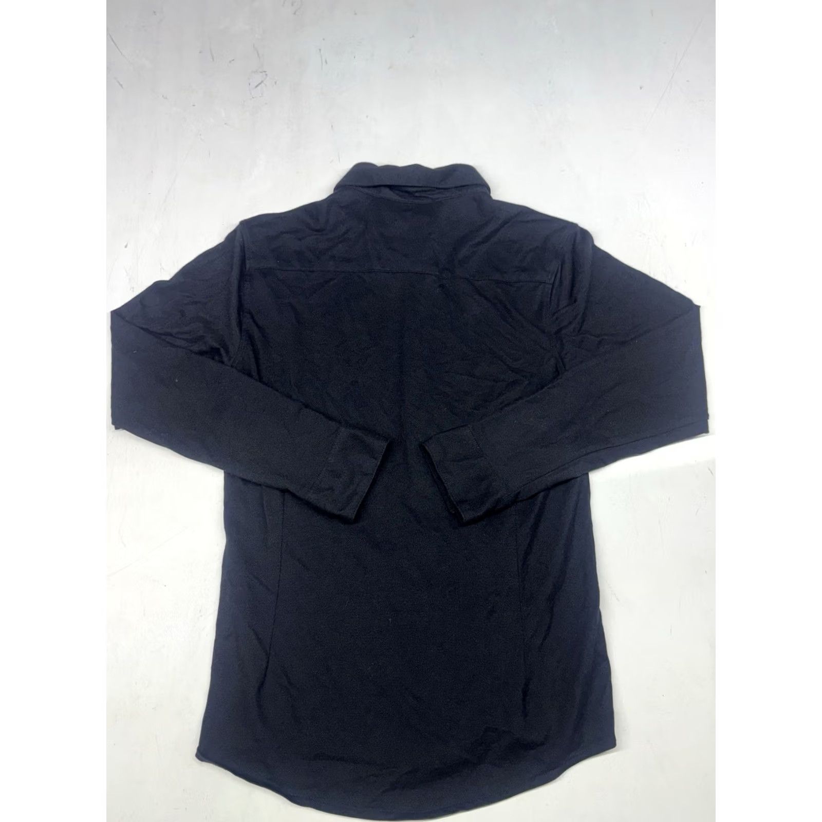 YoungLA YoungLA Button-Up Shirt Men M Long Sleeve Black Casual Stretch Soft Size US M / EU 48-50 / 2 - 7 Thumbnail