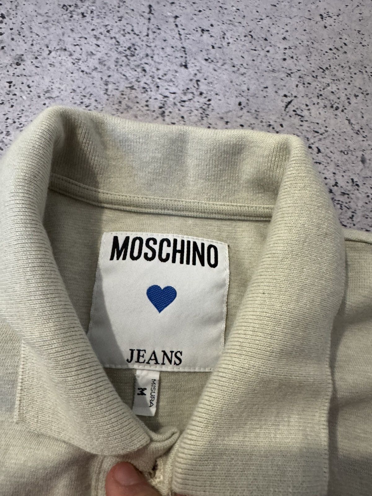 Moschino Vintage Moschino Jeans 1/4 Zip Size US M / EU 48-50 / 2 - 6 Thumbnail