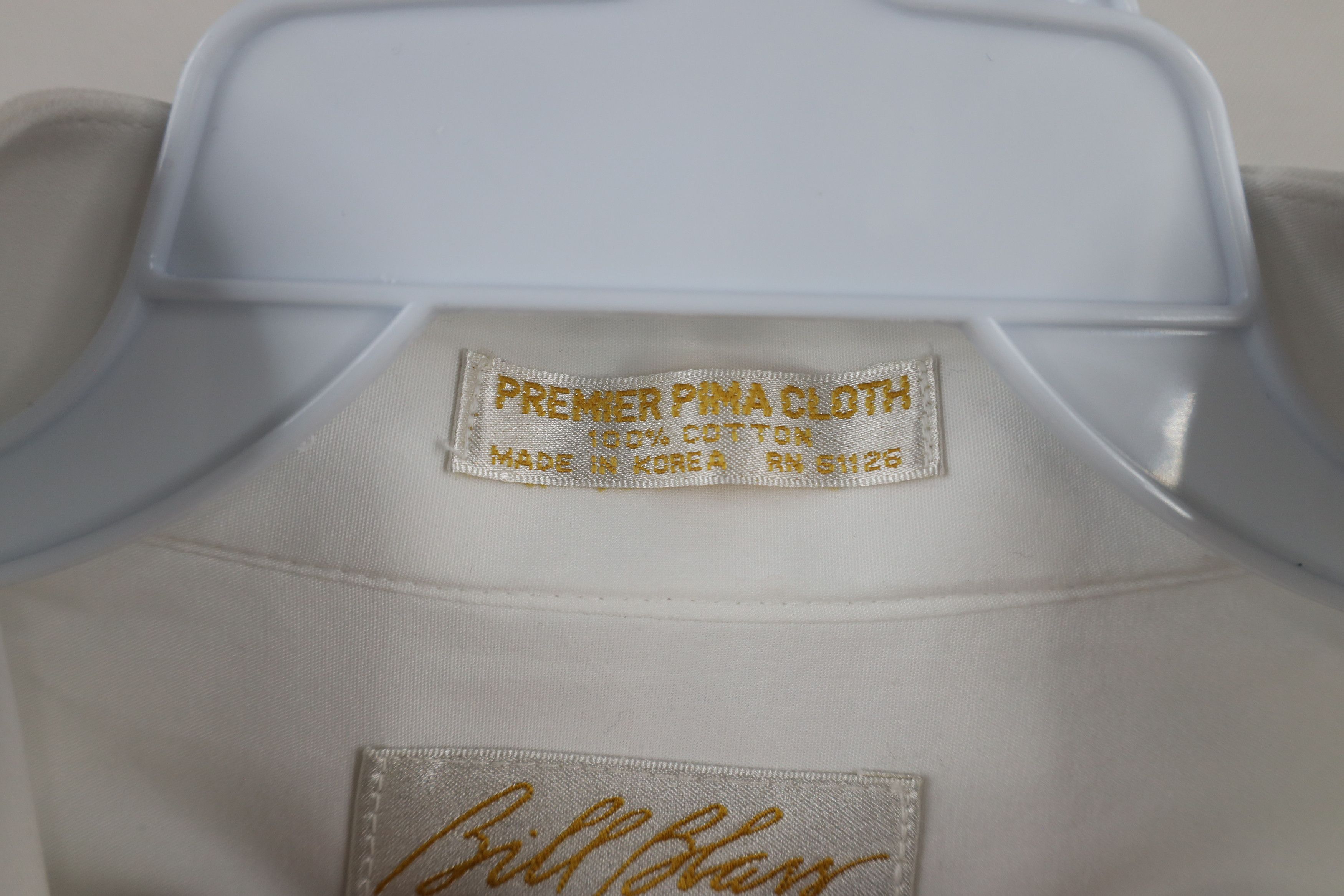 Vintage Vintage 90s Cotton Ruffled Prom Tuxedo Button Shirt White Size US M / EU 48-50 / 2 - 7 Thumbnail