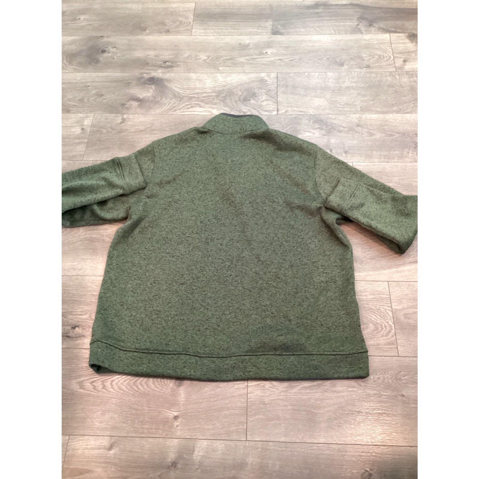 Eddie Bauer VINTAGE Eddie Bauer Radiator Fleece Quarter Snap Pullover Men 2XL Hunter Green Pullover Mock Neck Mens Size US XXL / EU 58 / 5 - 8 Thumbnail