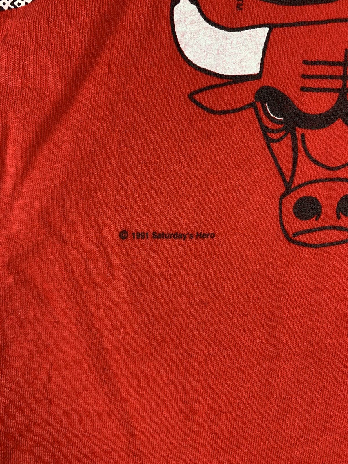Vintage Vintage 90s Chicago Bulls T-Shirt Size US M / EU 48-50 / 2 - 3 Thumbnail