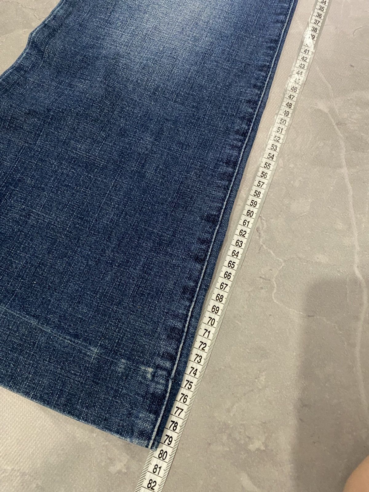 Wrangler Japnese Archive Flared Rare Jean / Washed / Y2K Drip Size US 30 / EU 46 - 4 Thumbnail