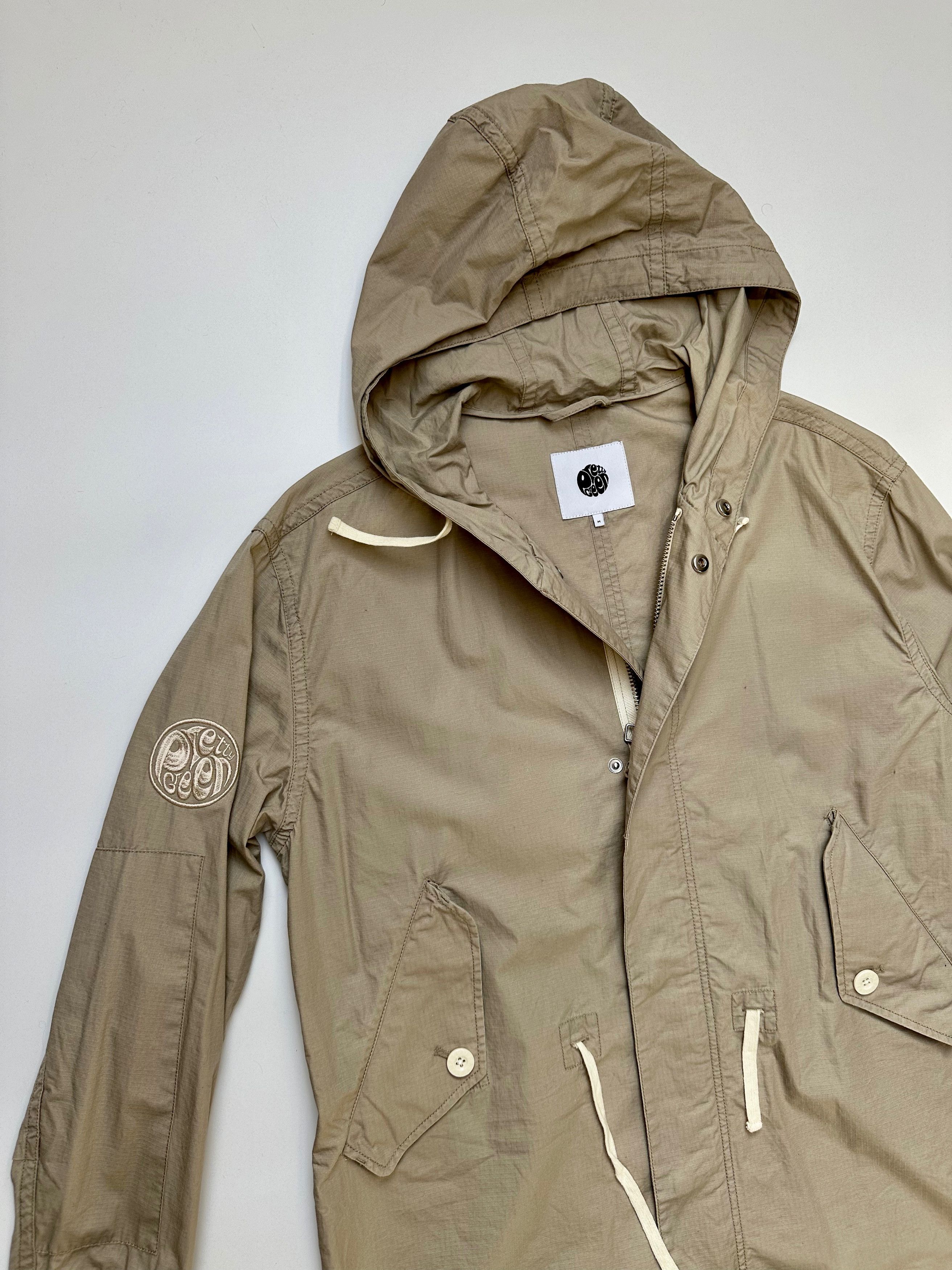 Pretty Green Pretty Green Beige Parka Lightweight Coat Jacket Size US M / EU 48-50 / 2 - 2 Thumbnail