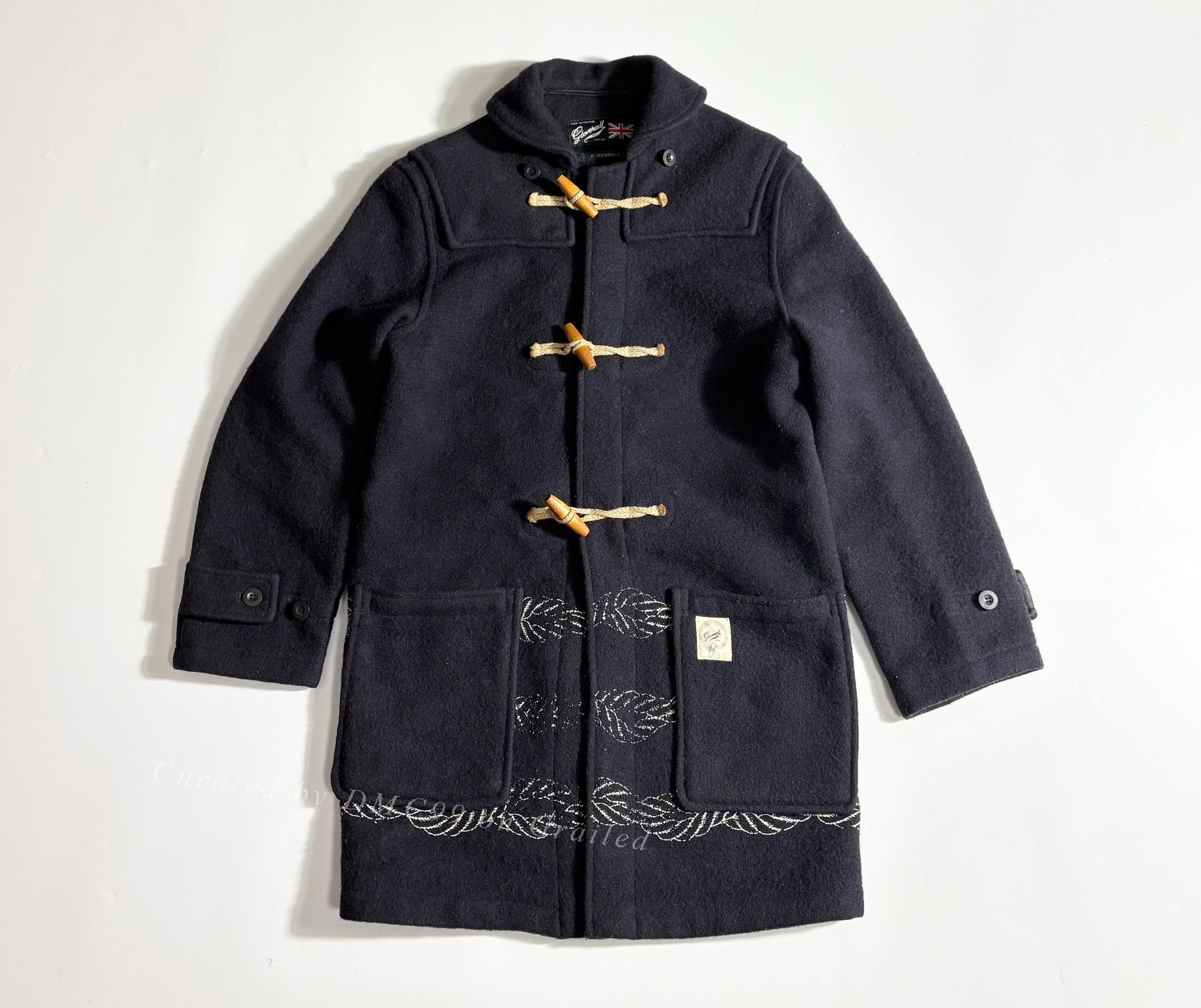 Gloverall Gloverall x R.nwebold Wool Coat Jacket Size US S / EU 44-46 / 1 - 1 Thumbnail