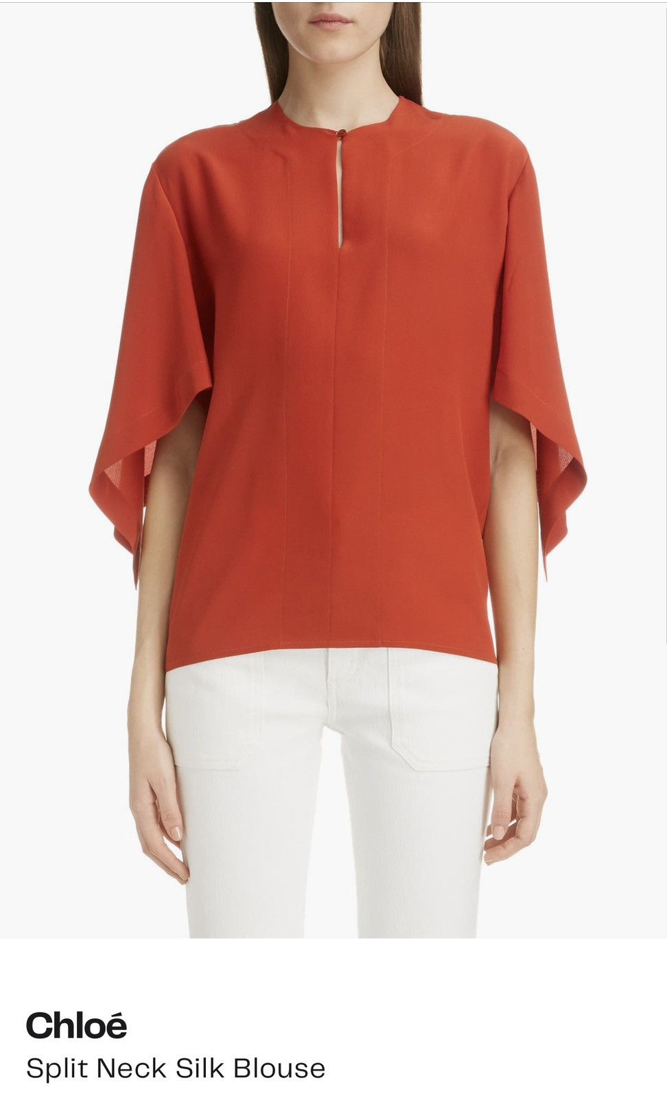 Chloe Chloe silk blouse 38 NWT $750 Size S / US 4 / IT 40 - 2 Thumbnail