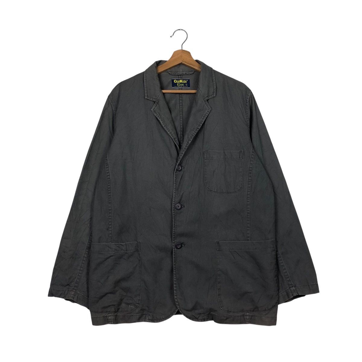 Japanese Brand × Oshkosh 📌Vintage Chore Worker Jacket Oshkosh Detroit Issey Miyake Size US L / EU 52-54 / 3 - 2 Thumbnail