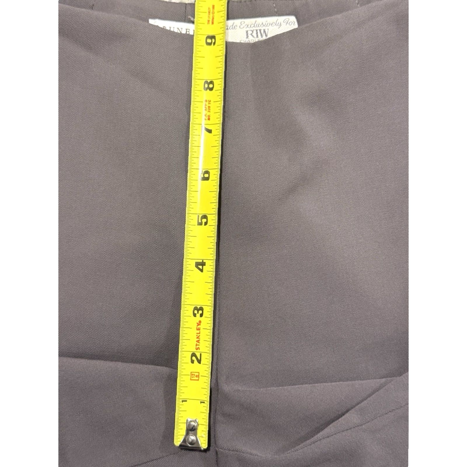 Brunello Cucinelli Brunello Cucinelli Wool Blend Gray Women’s Pants Sz 4, 26x26.5 Size 27" / US 4 / IT 40 - 3 Thumbnail