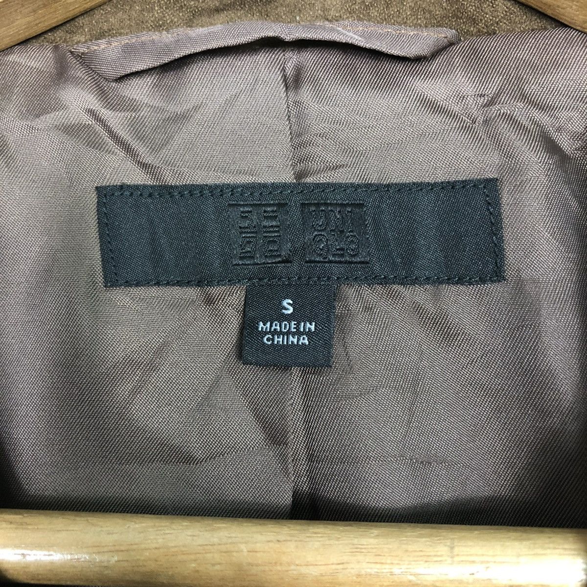 Japanese Brand 🔥CROPPED SUEDE SOFT JACKET DOUBLE COLLAR UNIQLO ISSEY MIYAKE Size US S / EU 44-46 / 1 - 20 Thumbnail