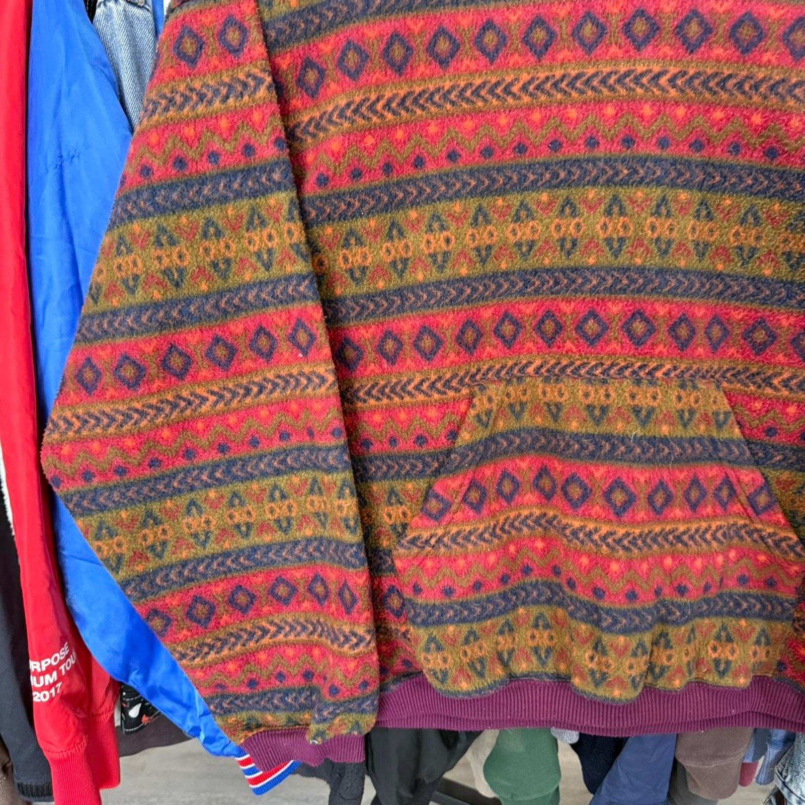 Other Vintage 90s Solar Fleece Hoodie With Super Soft Feel Size US L / EU 52-54 / 3 - 4 Thumbnail