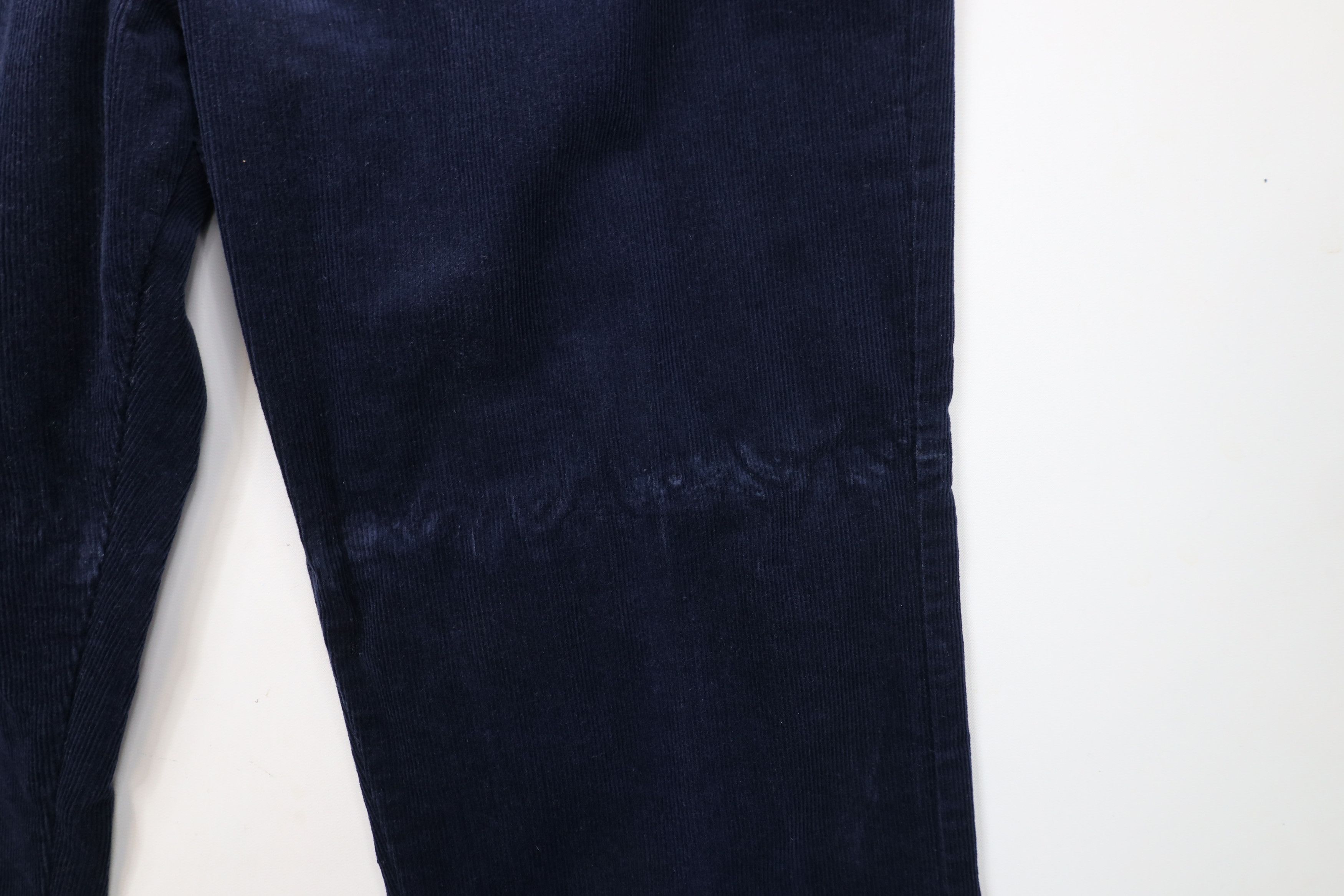 Lee × Vintage Vintage 90s Lee Straight Leg Corduroy Chino Pants Blue USA Size US 36 / EU 52 - 6 Thumbnail