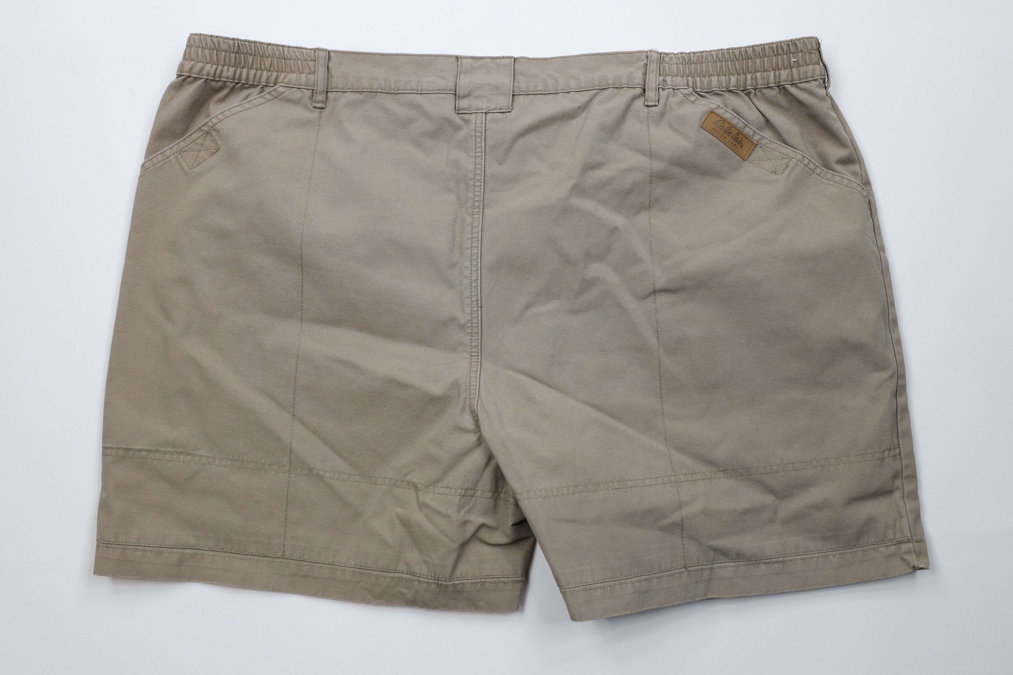Cabelas Vintage Cabelas Canvas Trekking Cargo Shorts Light Brown Size US 44 / EU 60 - 10 Thumbnail