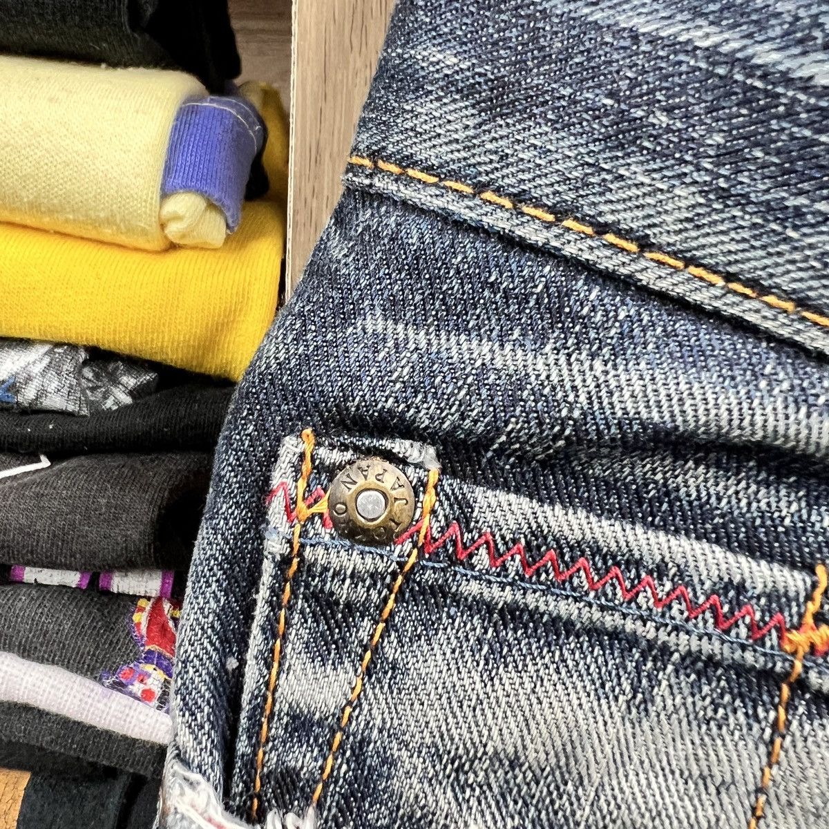 Edwin VTG EDWIN BLUE TRIP TOKYO JEAN Size US 29 - 8 Thumbnail