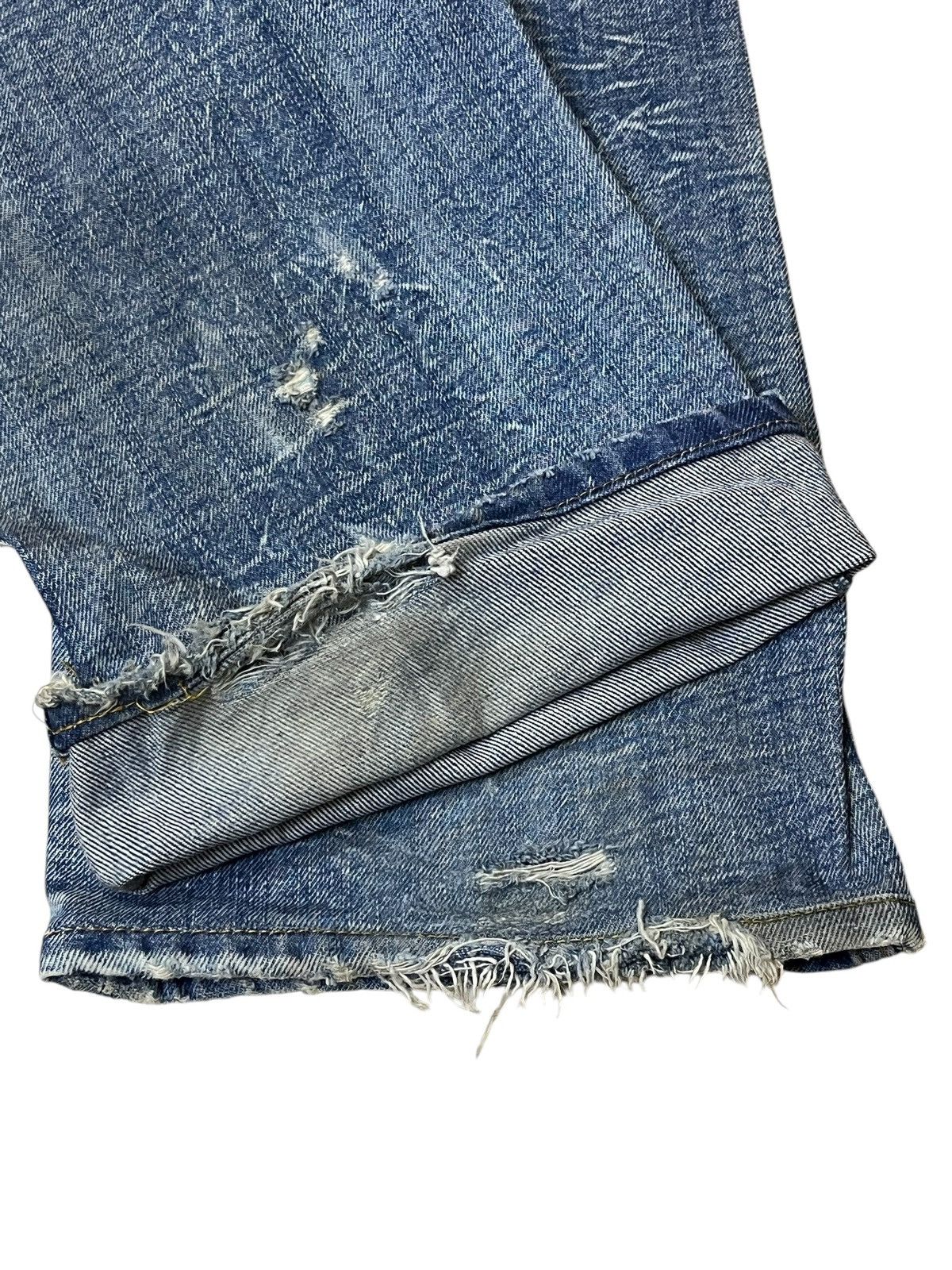 Diesel SICK🔥DIESEL LTD ZATINY MUD DISTRESSED MADE IN ITALY JEANS Size US 35 - 15 Thumbnail