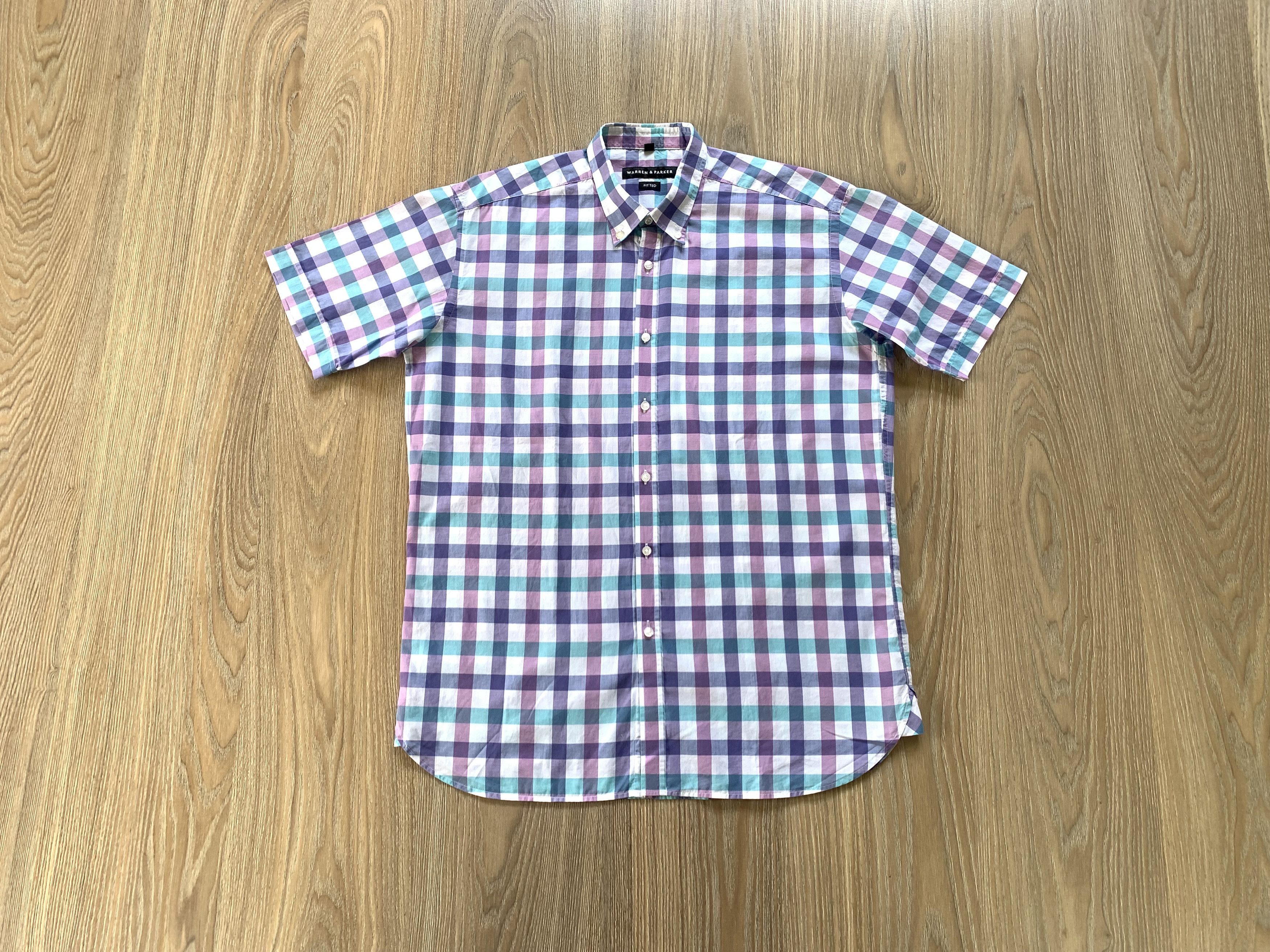 Other Warren & Parker Mens Plaid Cotton Shirt Size US M / EU 48-50 / 2 - 1 Thumbnail